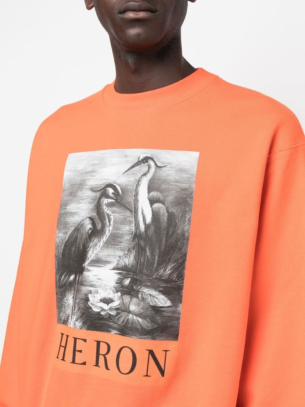 logo-print long-sleeved jumper - 5