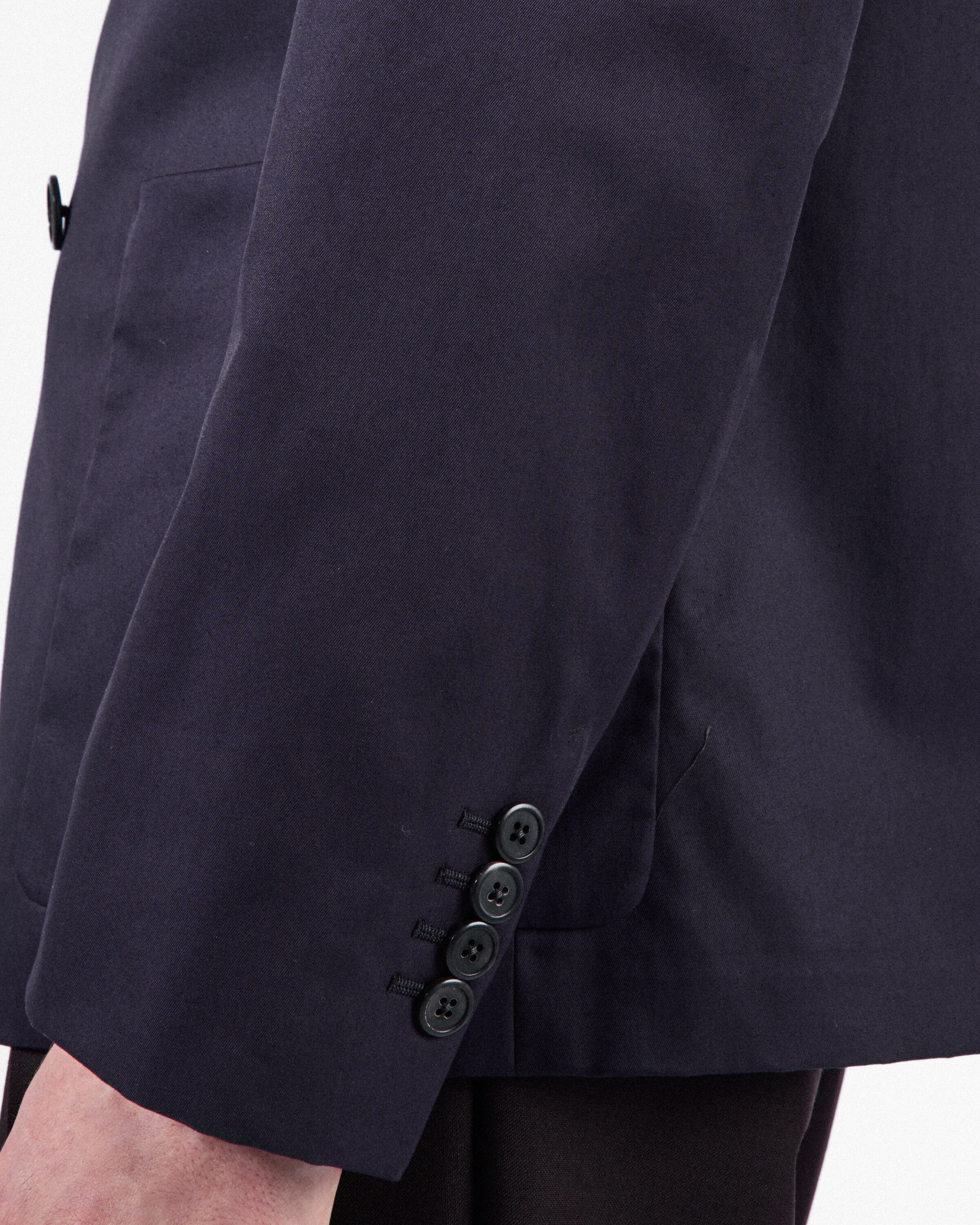Double-breasted cotton jacket - 4