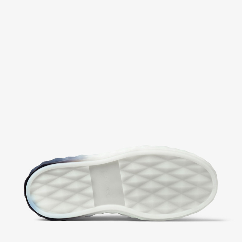 Diamond Maxi/f Ii
White and Black Leather Trainers with Platform Sole 5