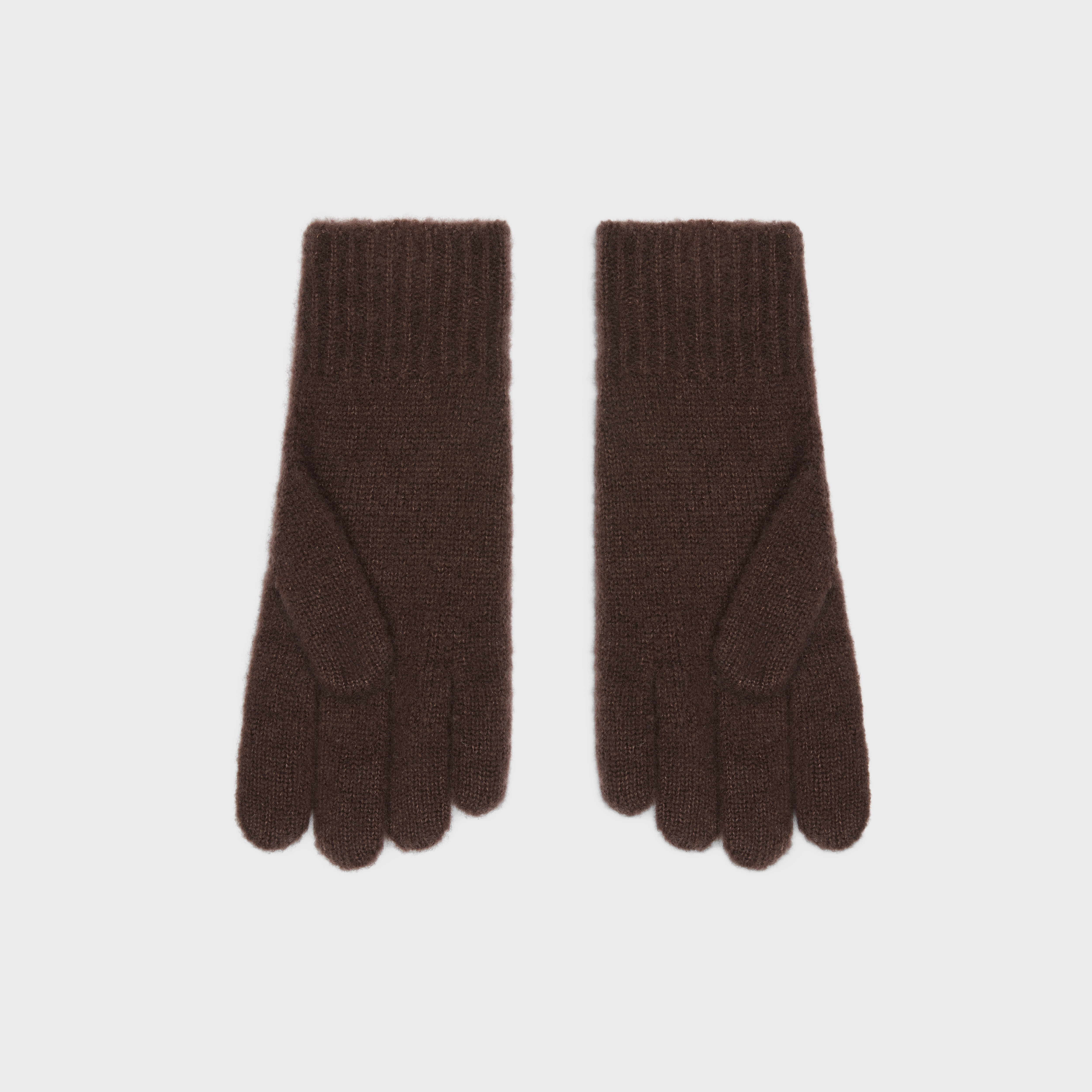gloves in monogram wool, cashmere and silk - 2