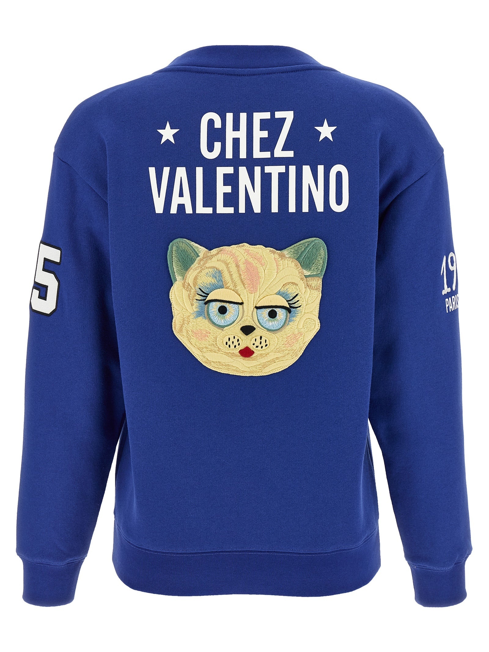 Chat De La Maison Sweatshirt Blue - 2