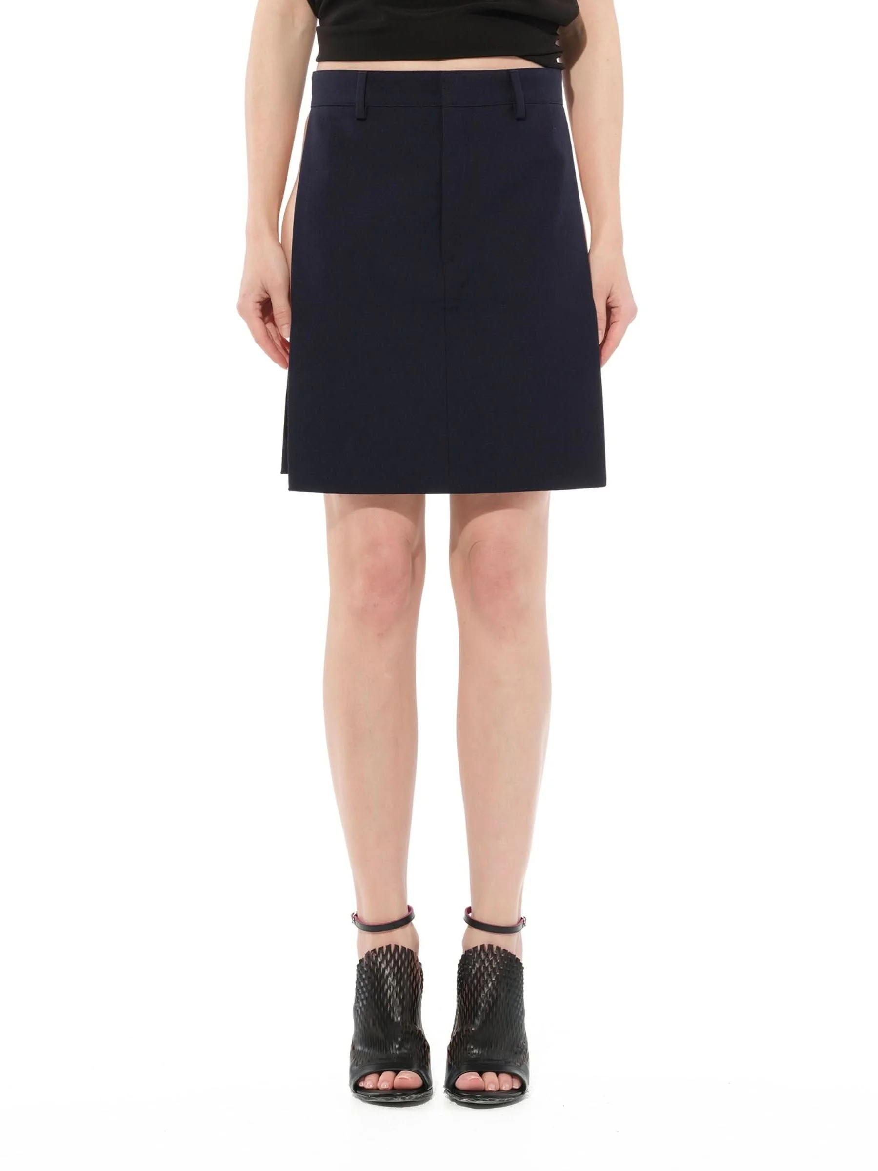 Podium Skirt in Navy - 1