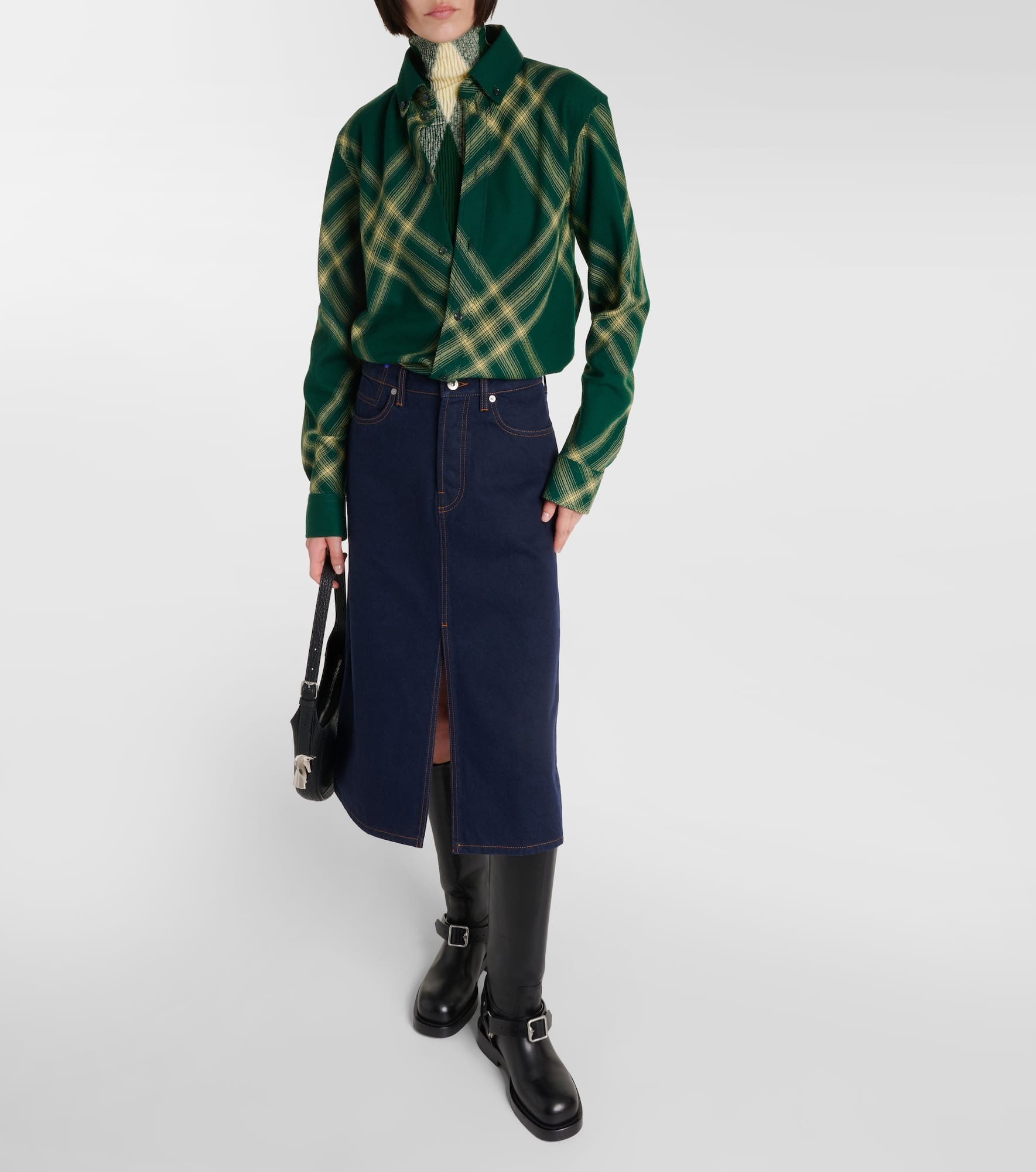 Checked wool shirt - 2