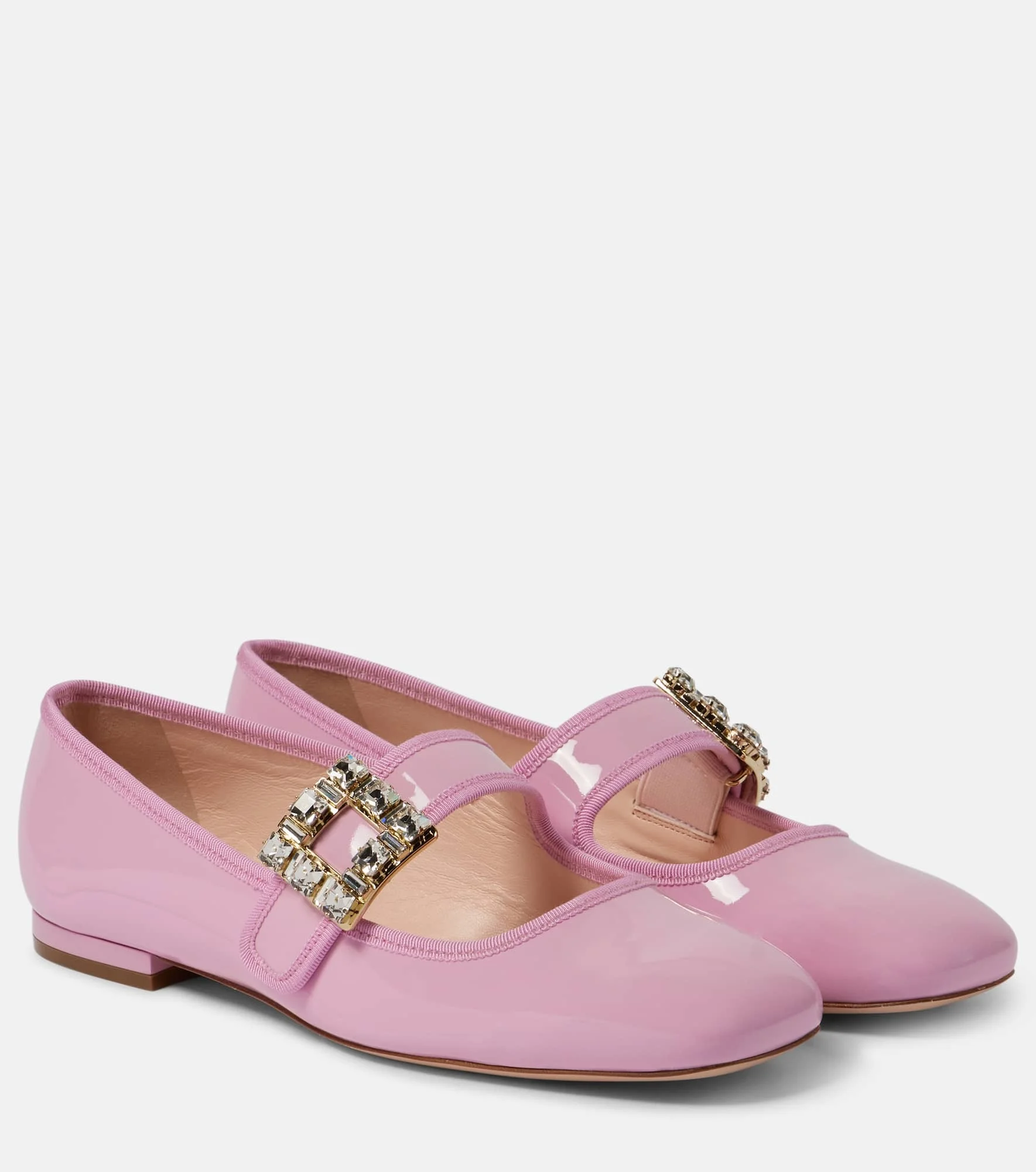 Très Vivier patent leather ballet flats - 1
