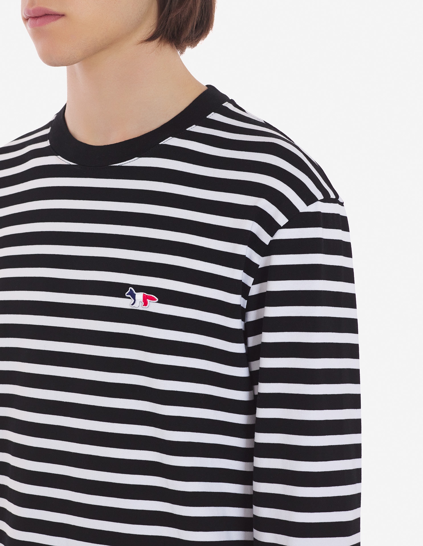 TRICOLOR FOX PATCH CLASSIC MARIN TEE-SHIRT - 8