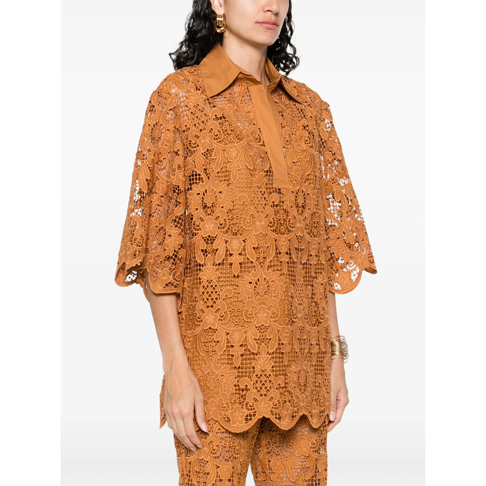 Zimmermann Brown Tops - Blouses Women - 2