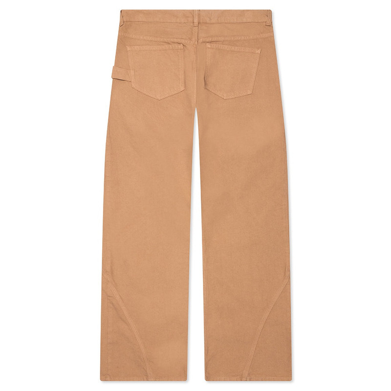 JW Anderson TWISTED WORKWEAR TROUSERS - FLAX outlook