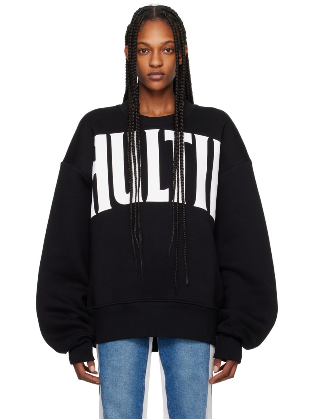 Black 'The Gaultier' Sweatshirt - 1