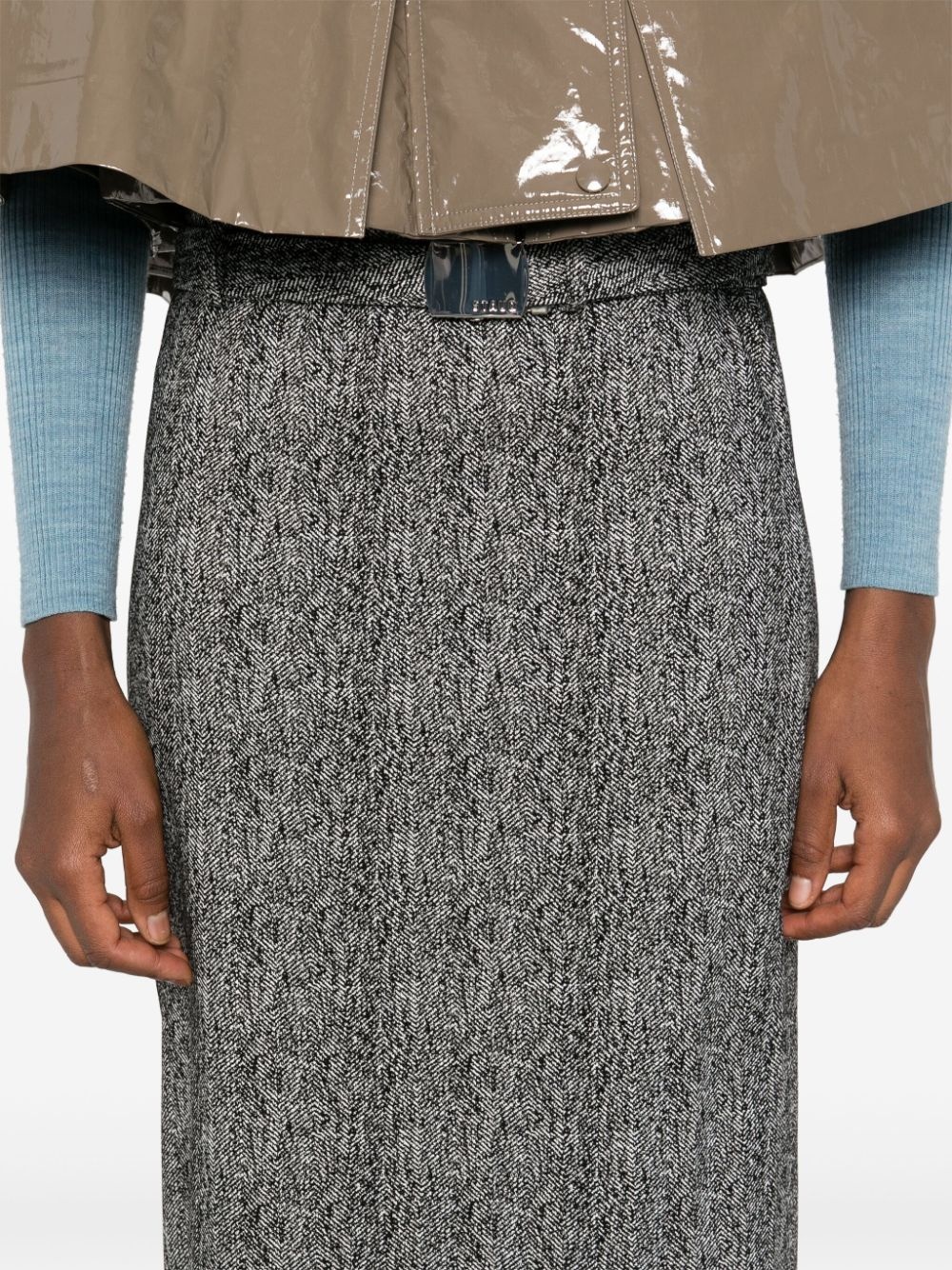 スカート STAUD Woman Skirt Multicolor R24F6111HS TXHB STAUD Murray skirt | tessabit | REVERSIBLE