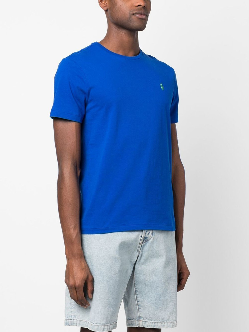 embroidered-logo short-sleeve T-shirt 3