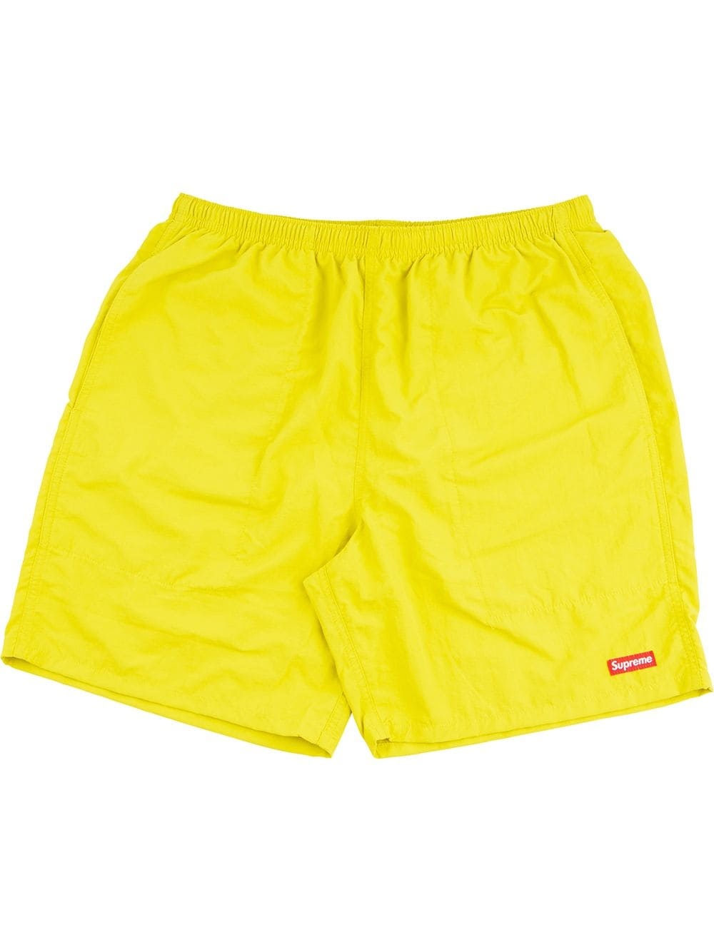 box-logo swim shorts - 1