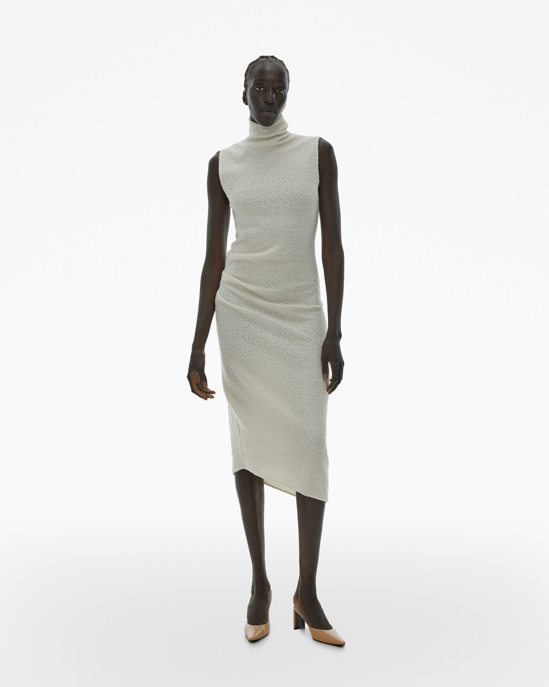 TURTLENECK SWEATER DRESS - 3