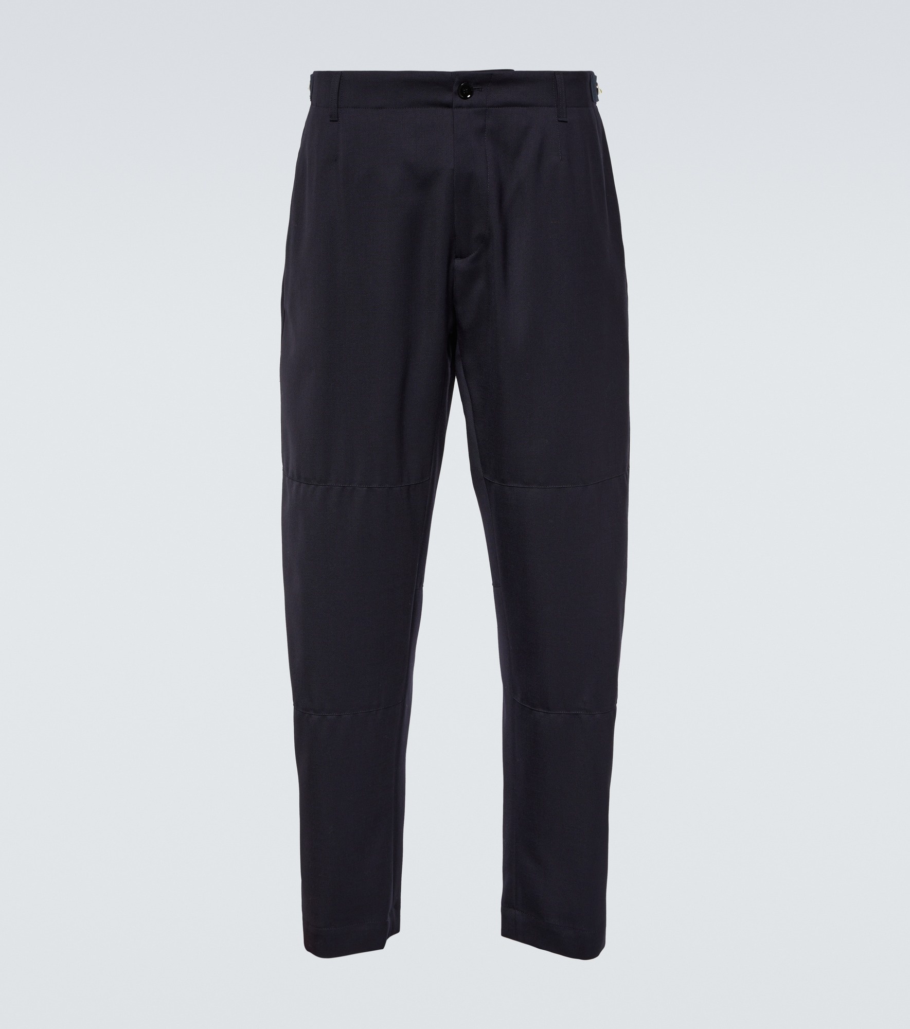 Wool tapered pants - 1