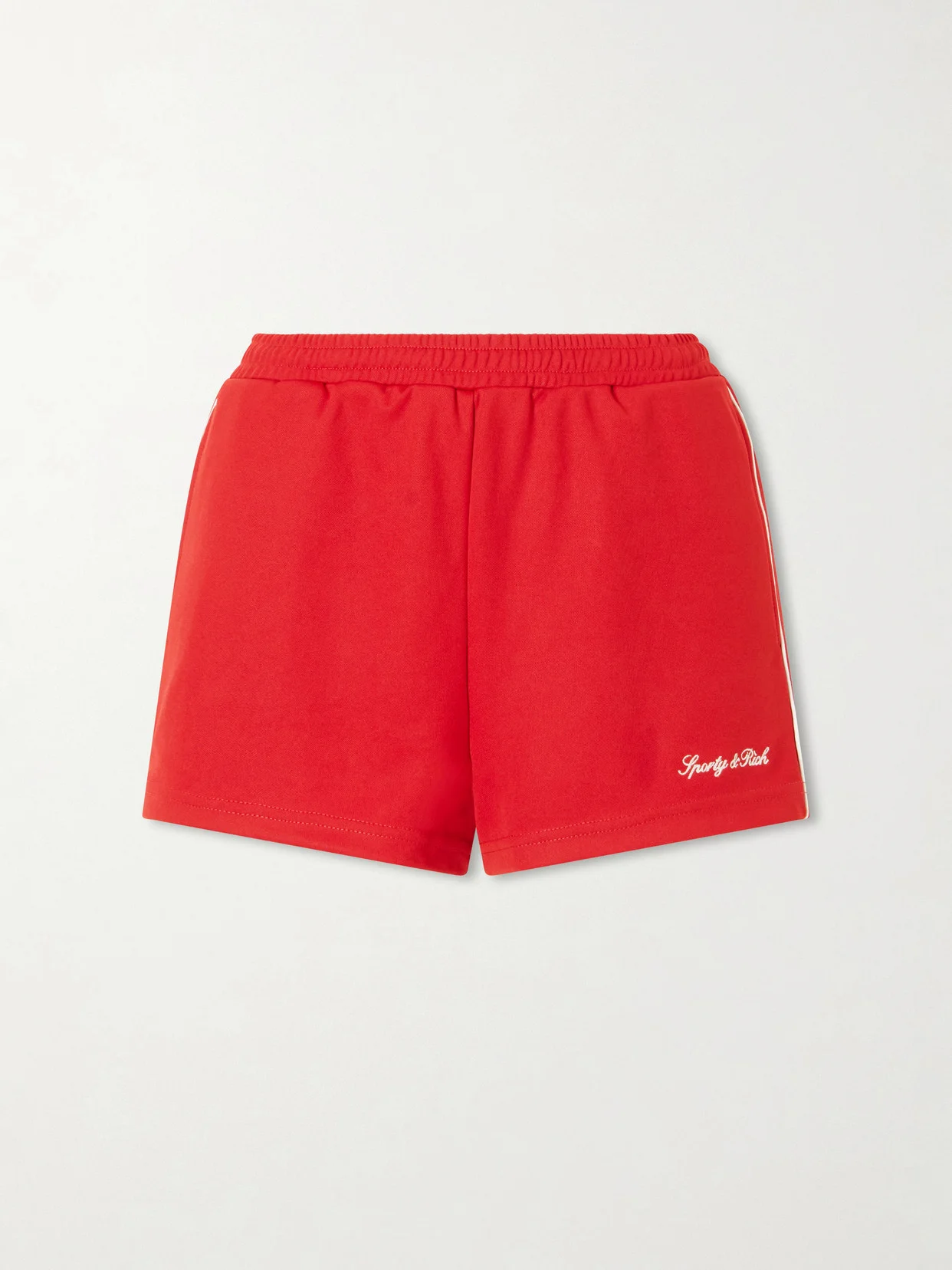 Logo-embroidered Jersey Shorts - 1