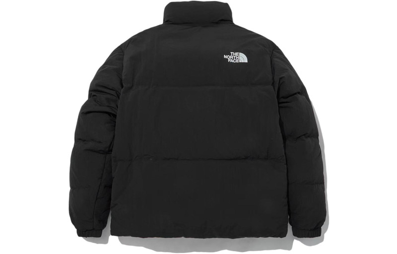 The North Face THE NORTH FACE FW22 Logo Puffer Down Jacket 'Black' NJ1DN59J outlook