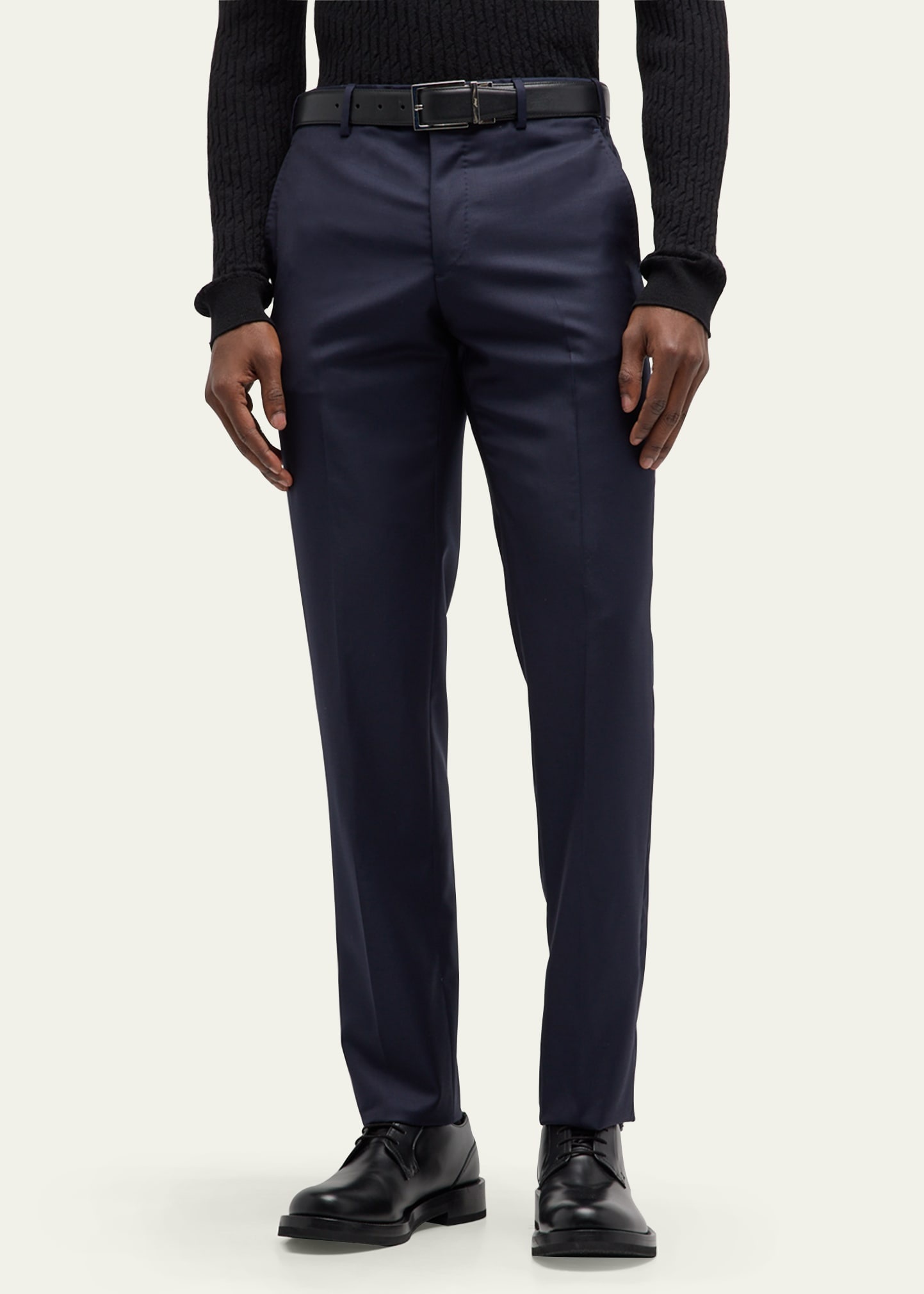 Men's Straight-Leg Dress Trousers - 4