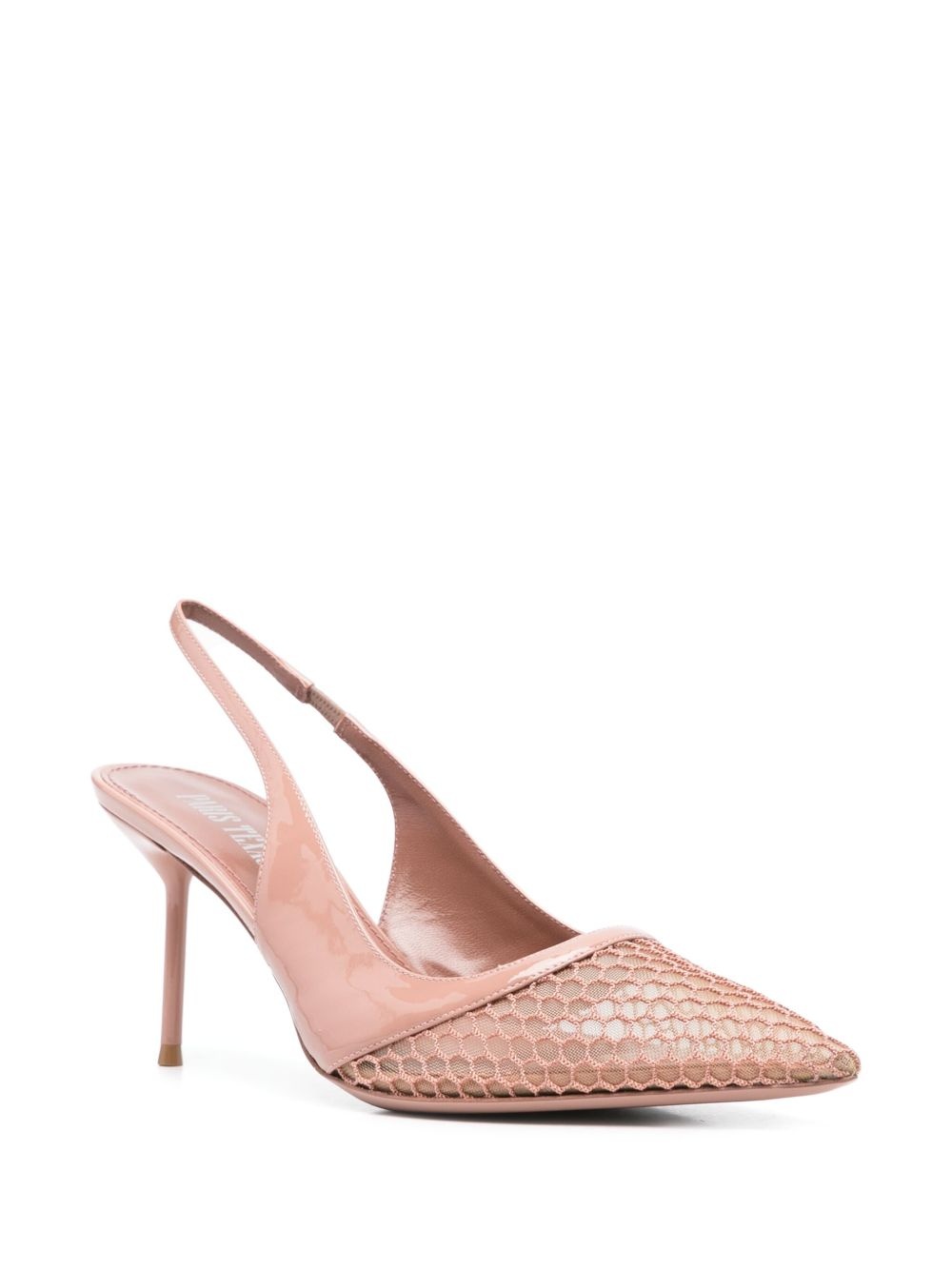 85mm leather pumps - 2