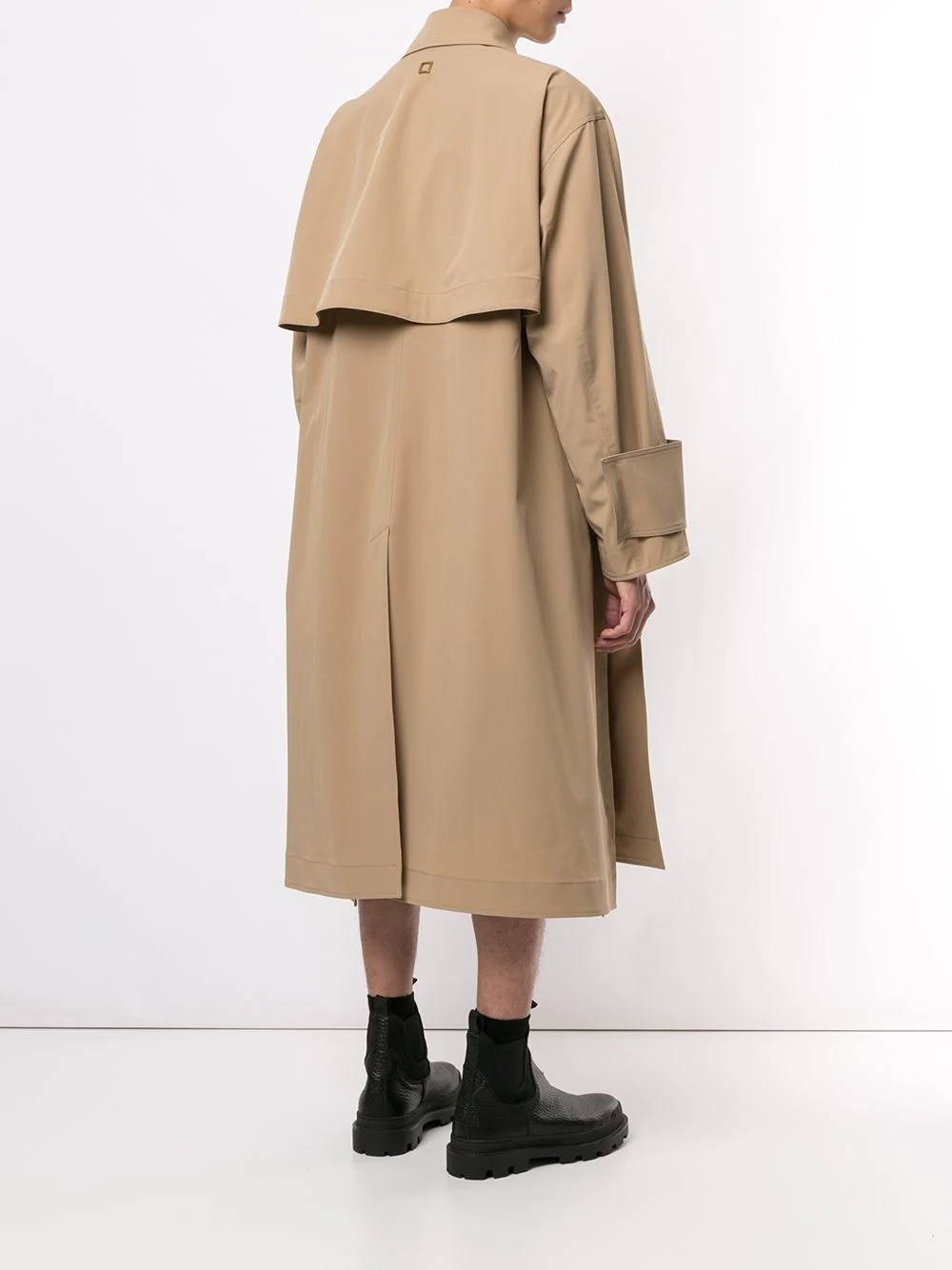 pocket detailed trench coat - 4