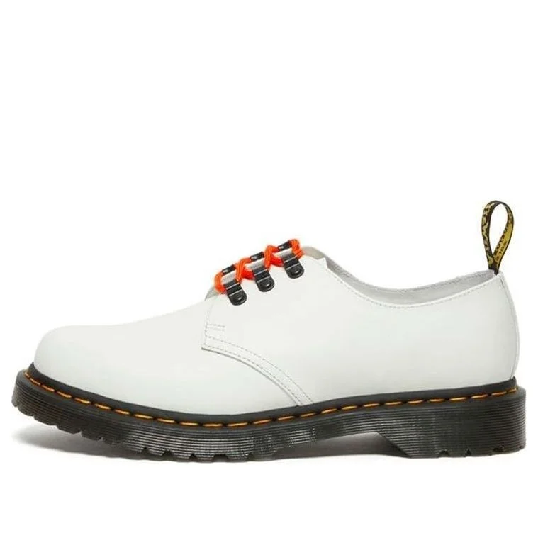 Dr. Martens 1461 Ben Smooth 3-Eye 'White Orange' 26926100 - 1