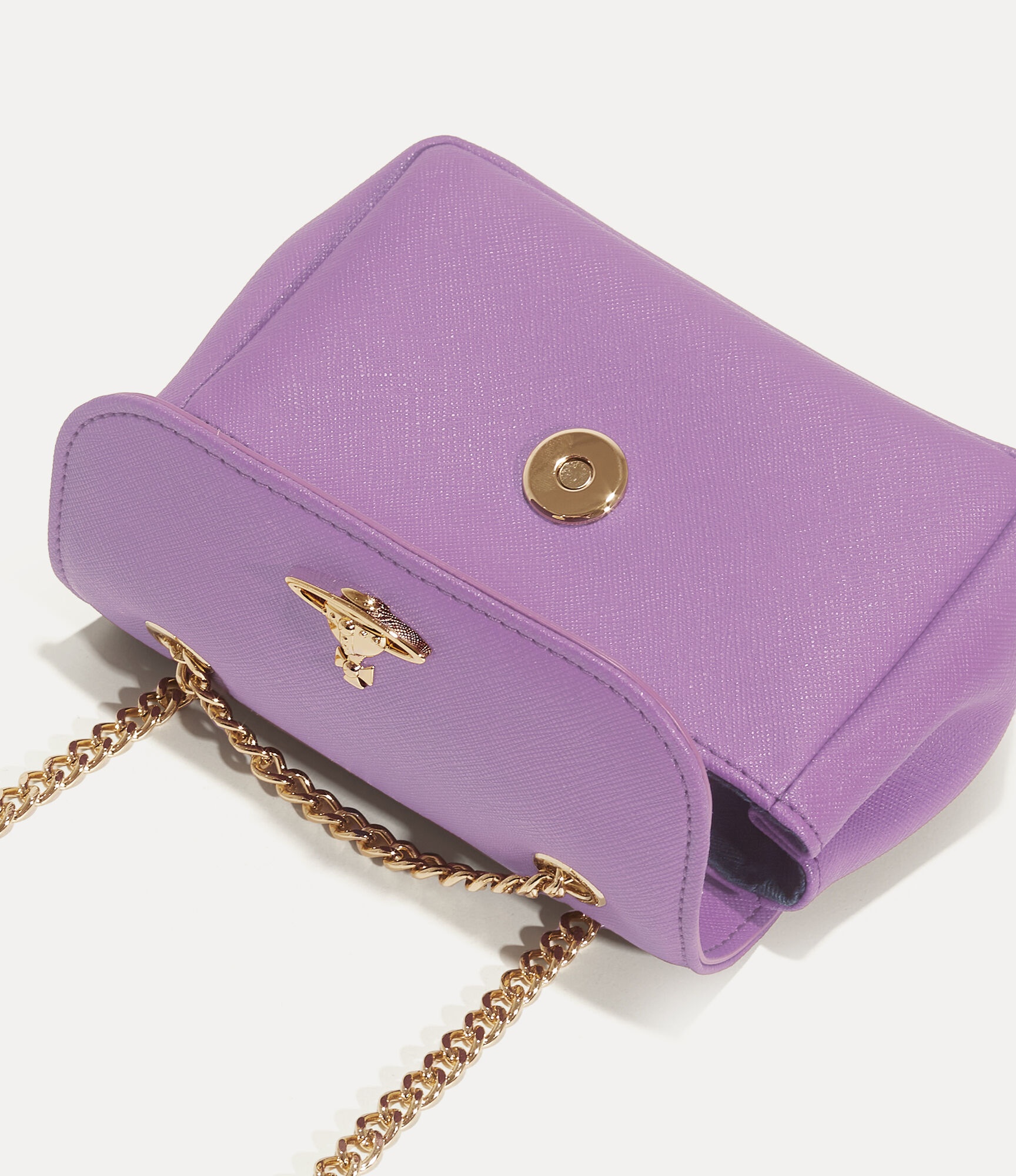 SAFFIANO PLAIN SMALL PURSE CHAIN - 3