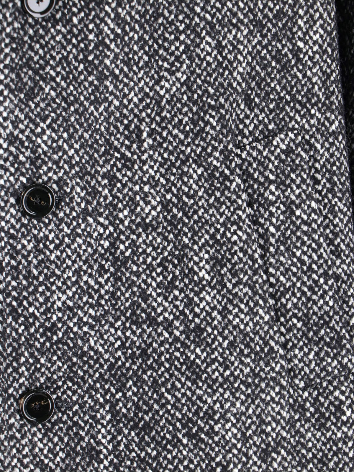 SINGLE-BREASTED WOOL COAT - 4