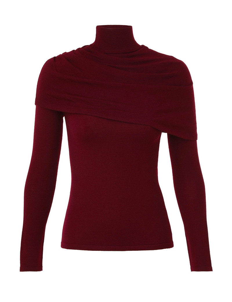REBELLION DRAPED MERINO TOP 1
