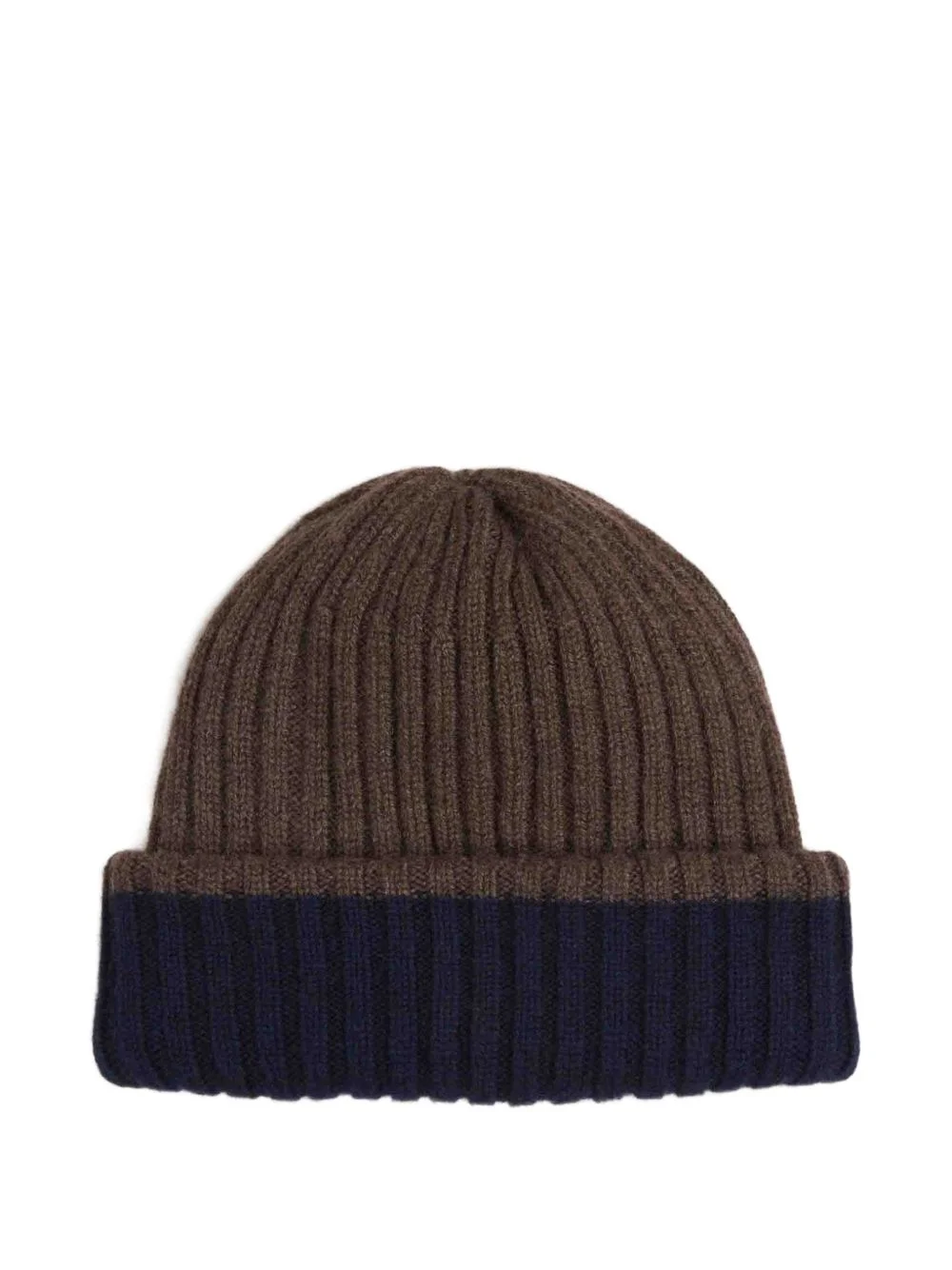 ribbed-knit beanie hat - 1