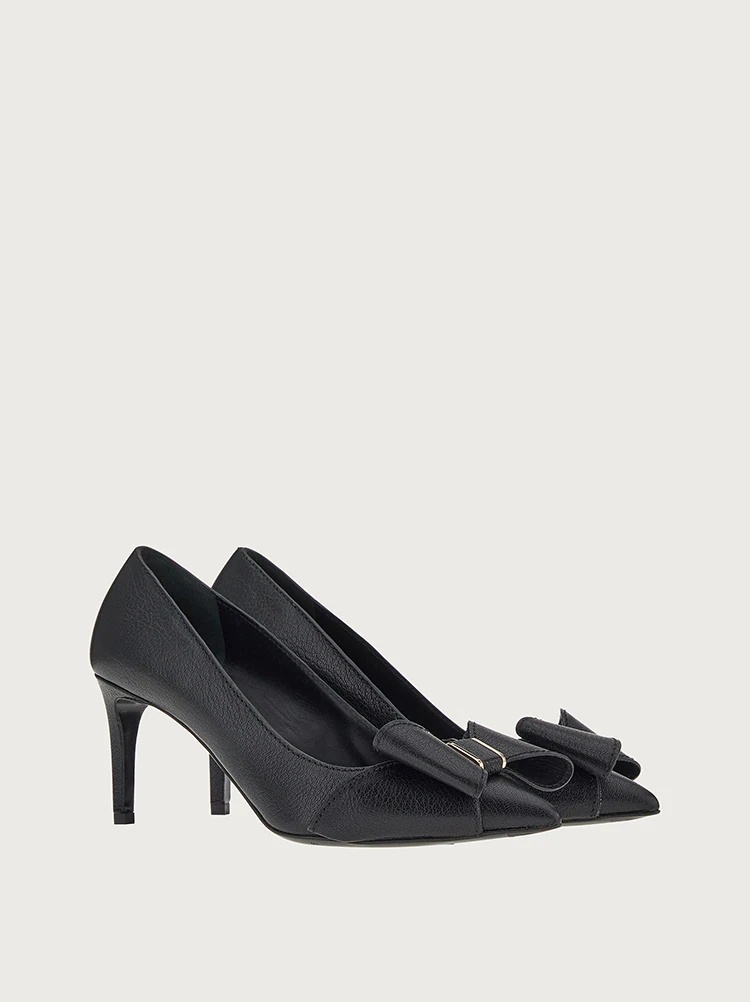 DOUBLE BOW PUMP SHOE - 5