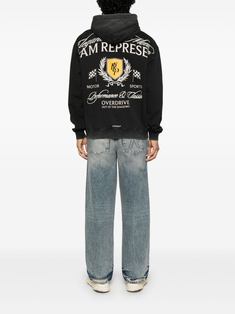 REPRESENT Crest hoodie outlook