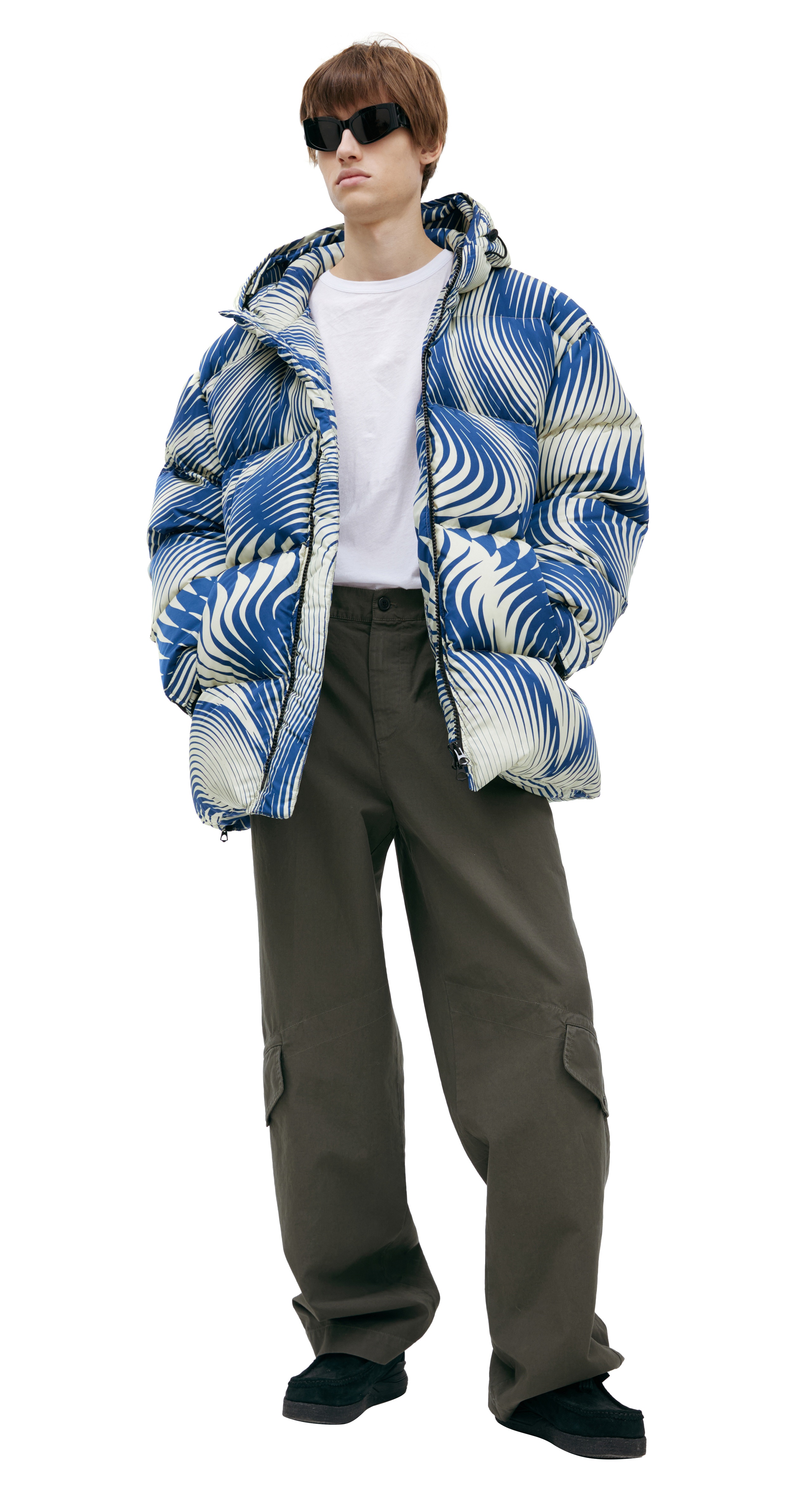 MONOPRINT DOWN JACKET - 3