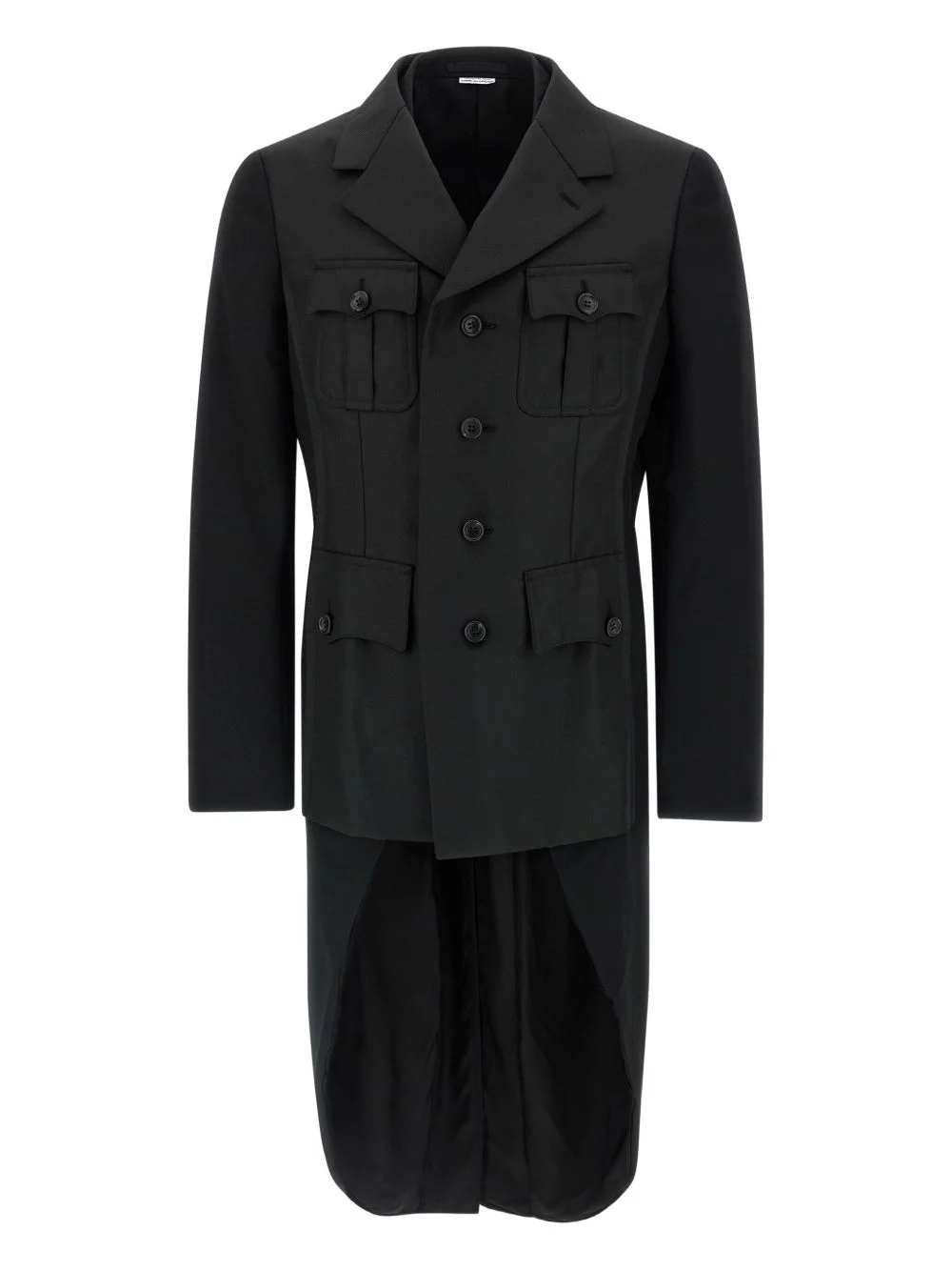double-layer tailcoat jacket - 1