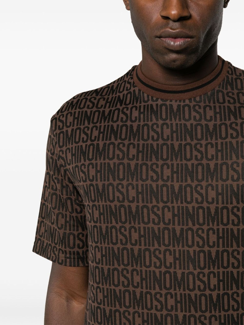 logo-jacquard T-shirt 5