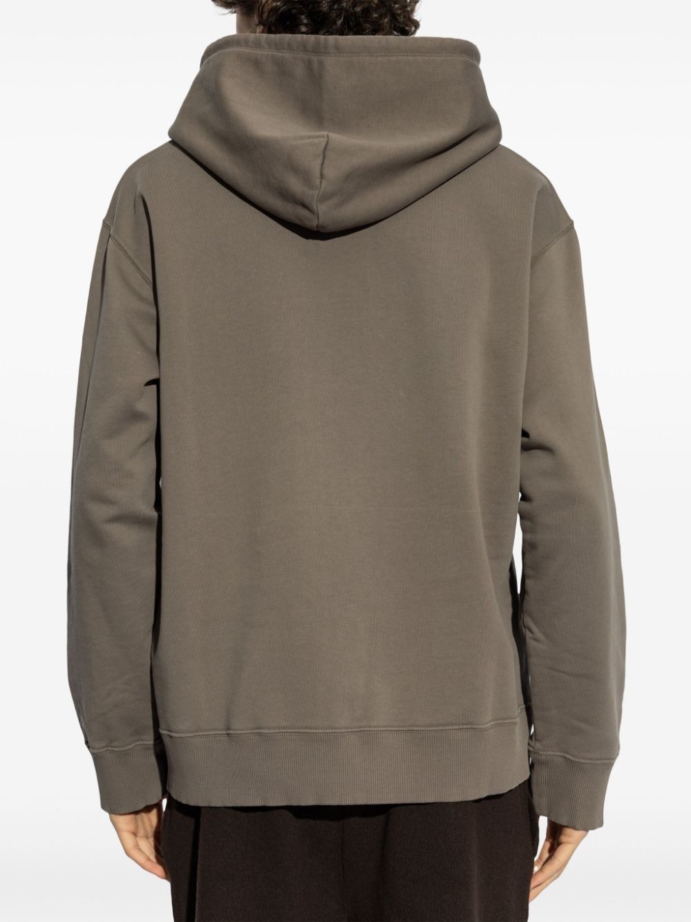 numbers motif hoodie - 4
