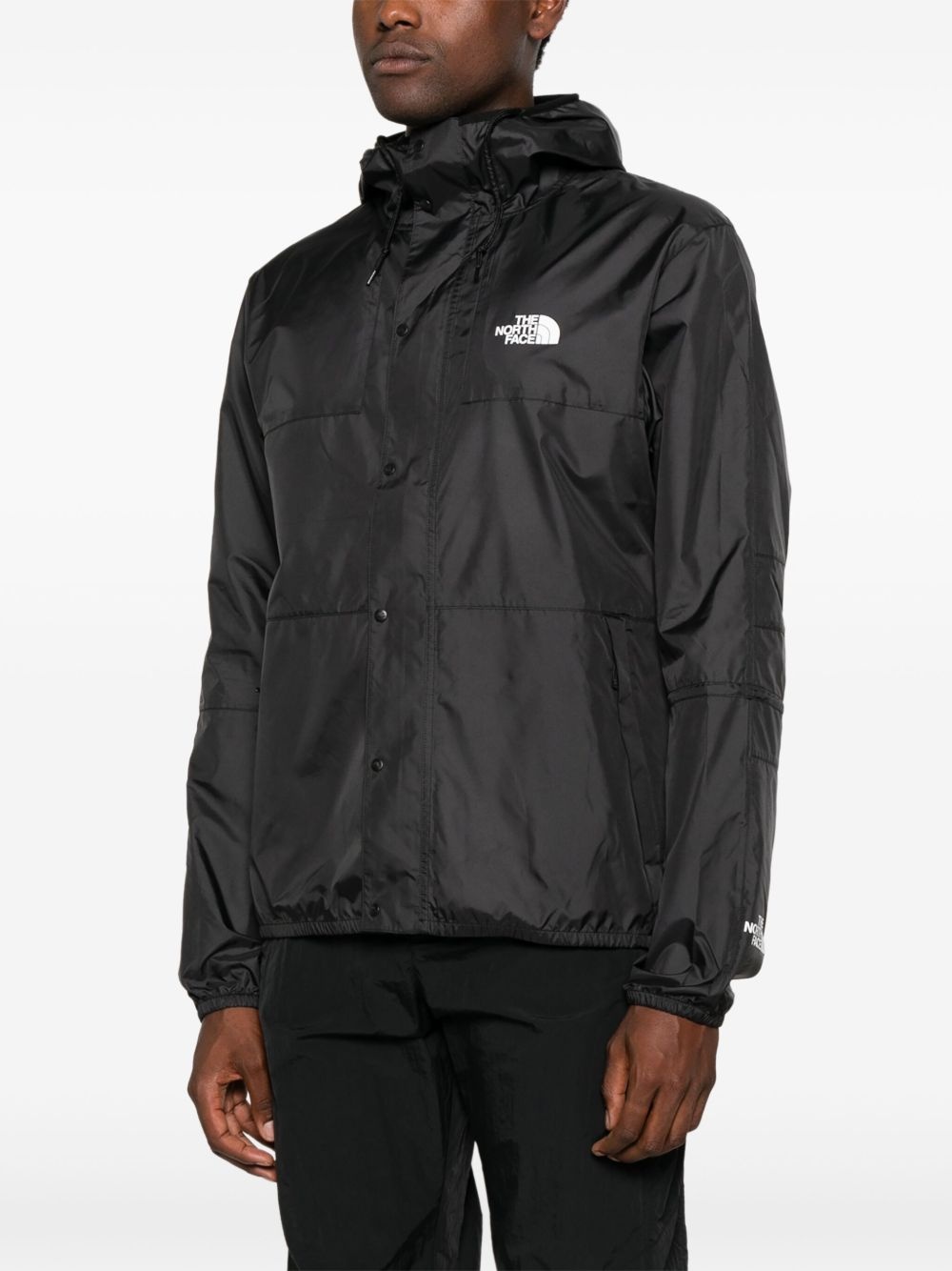 logo-print jacket - 3