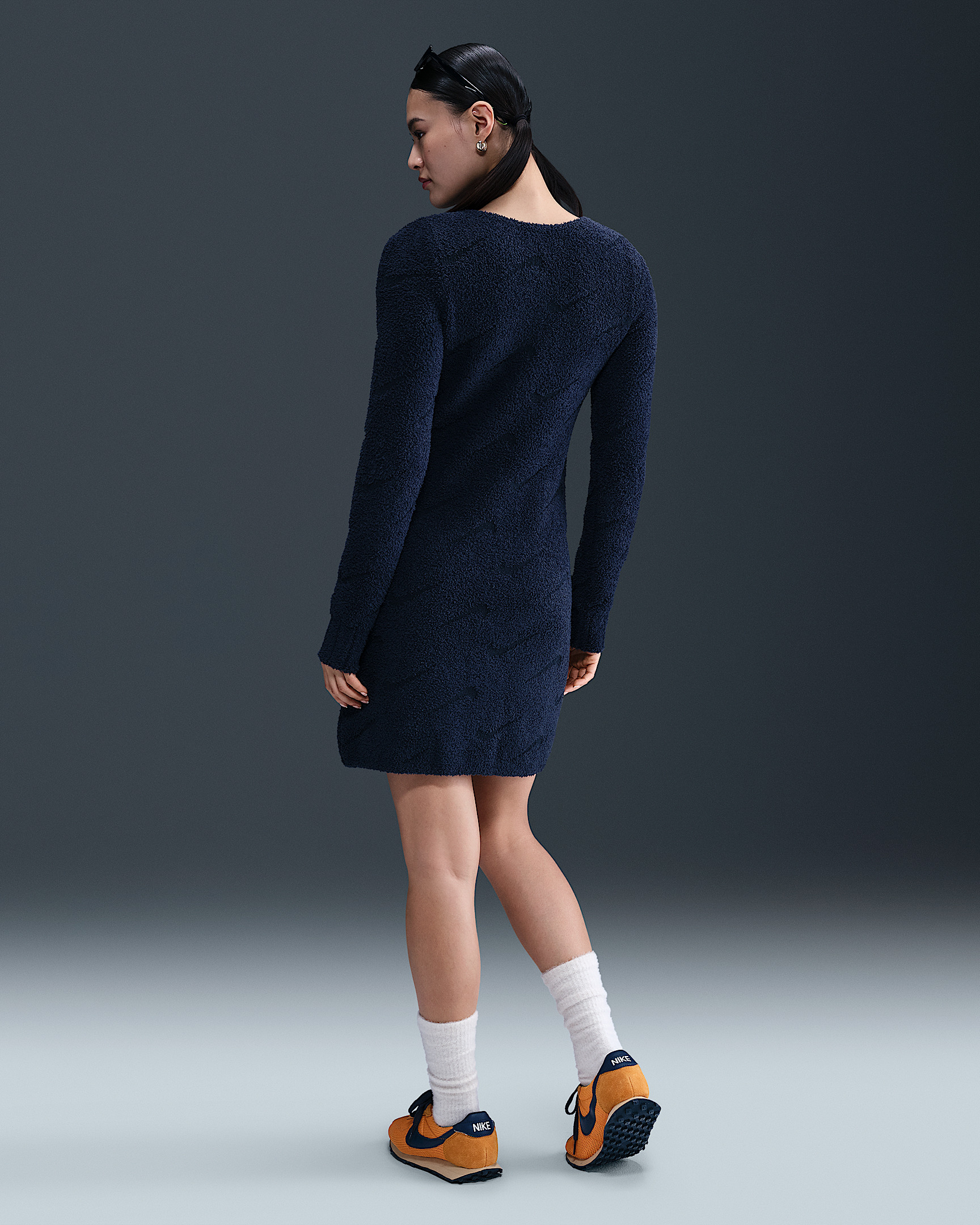 Nike Sportswear Phoenix Cozy Bouclé Women's Slim Knit Dress - 4