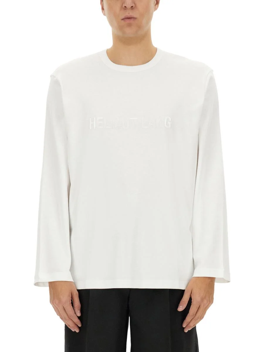 Helmut Lang T-Shirt With Logo - 1