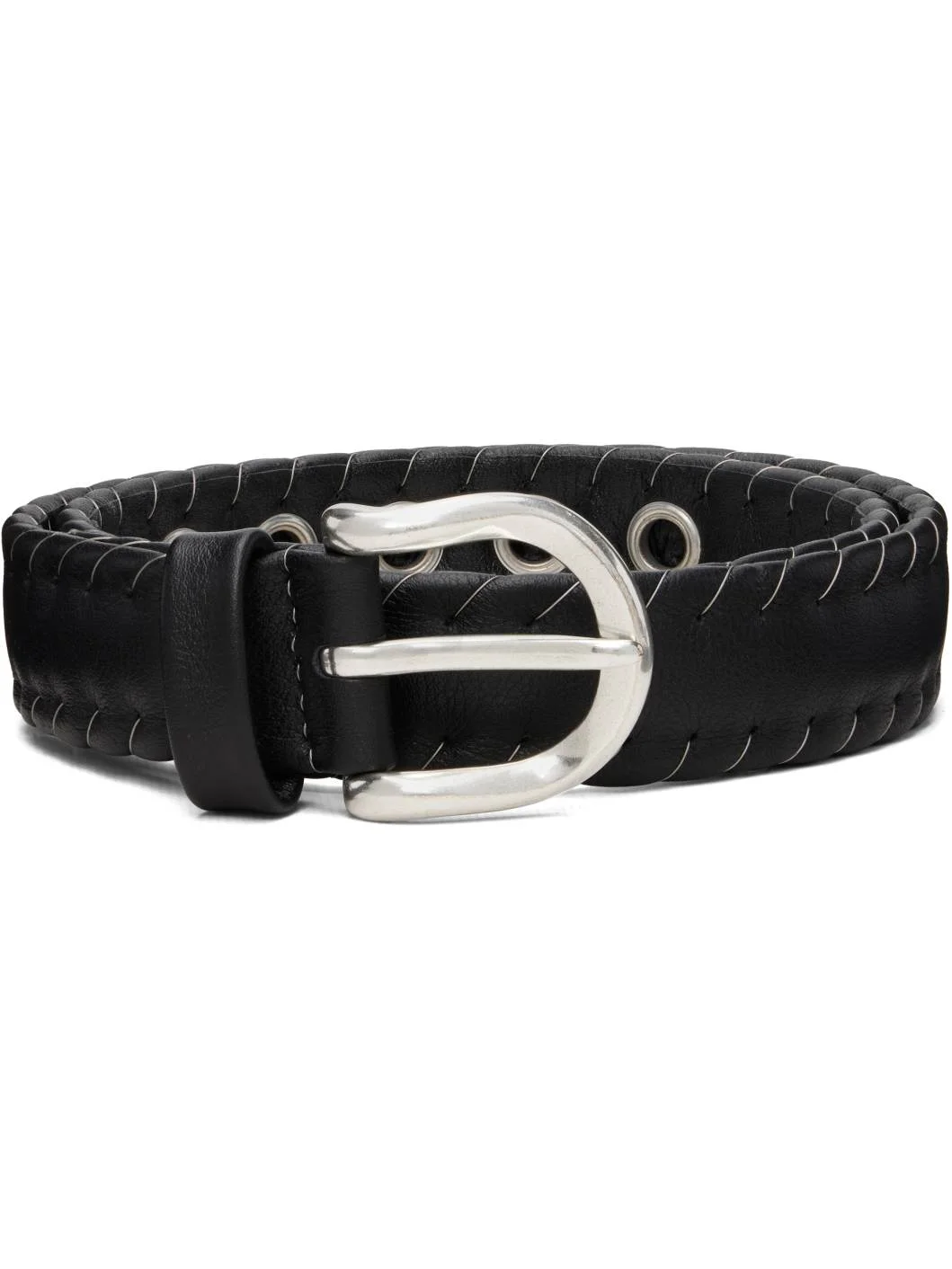 Black Suture Belt - 1