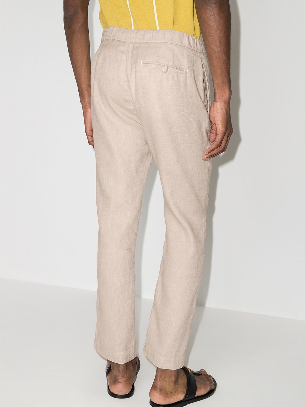 Oscar drawstring chino trousers - 3