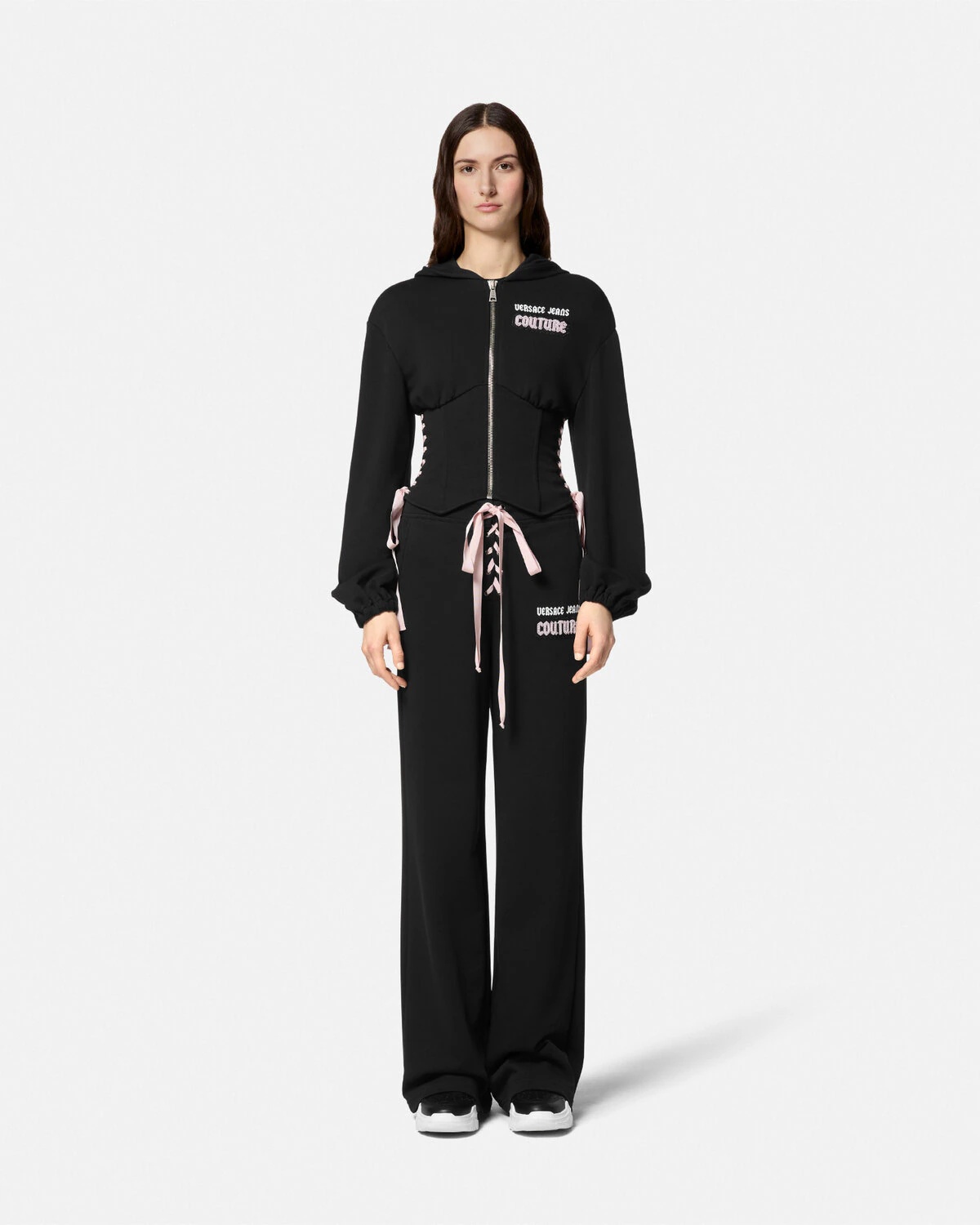 Logo Lace-Up Sweatpants - 2