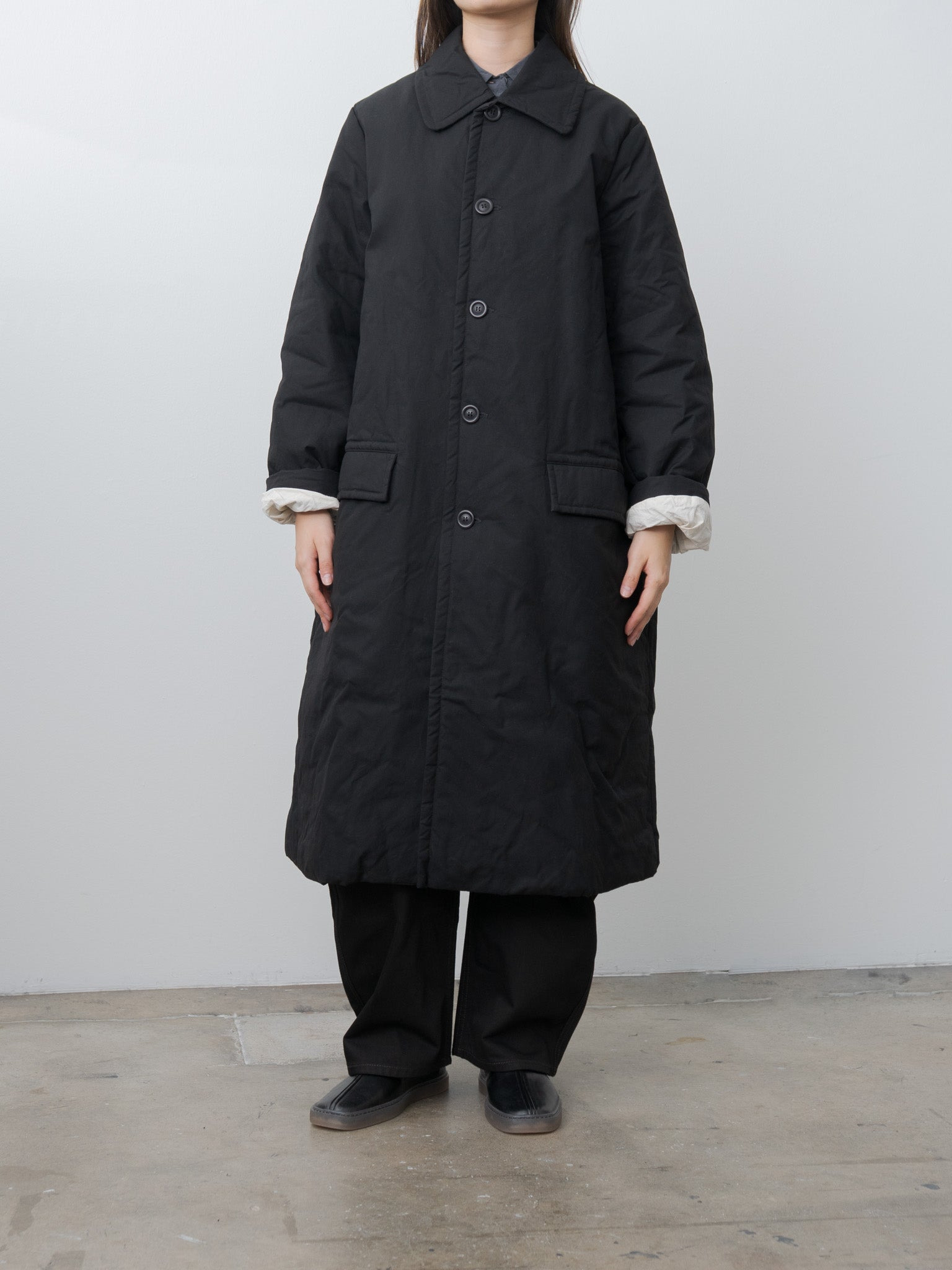 Milu Coat H WAX - Black - 9