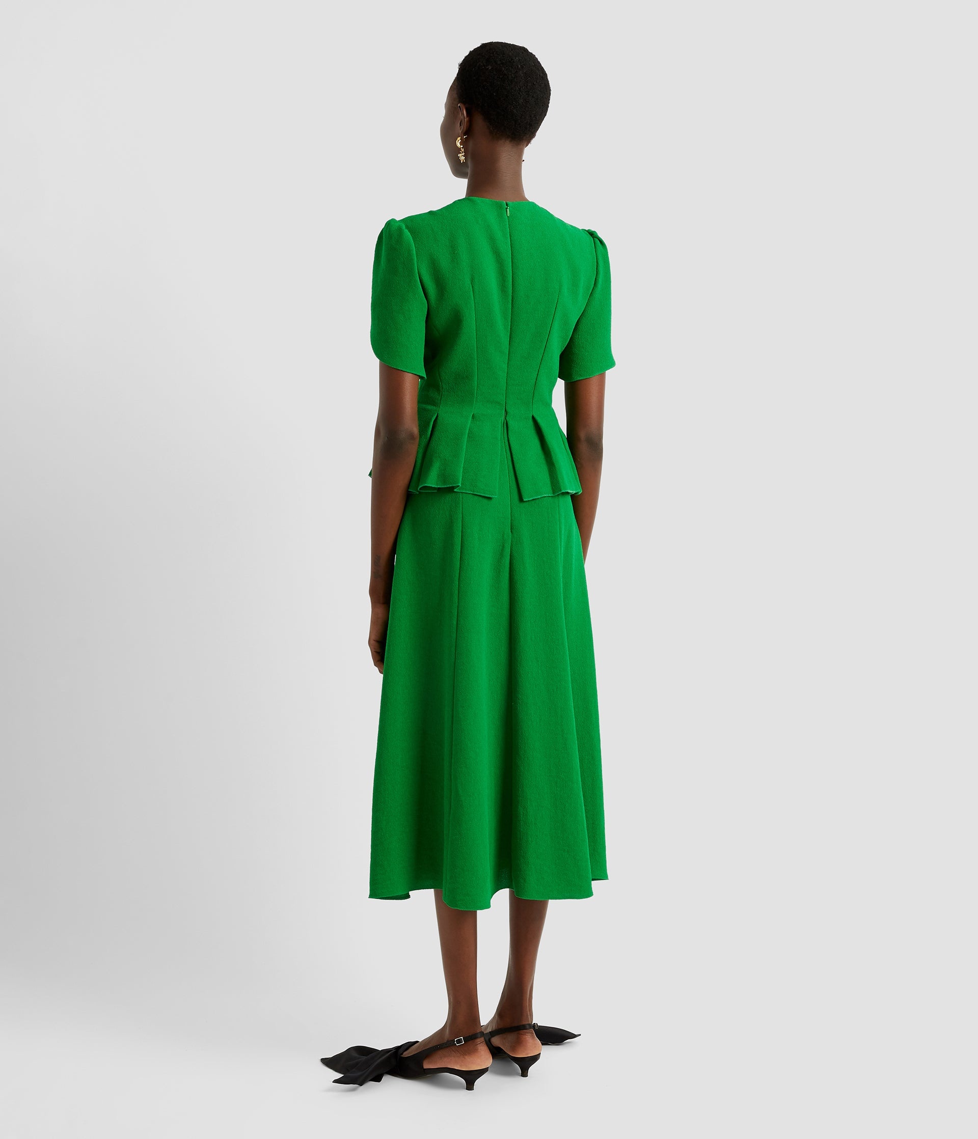 PEPLUM MIDI DRESS - 3