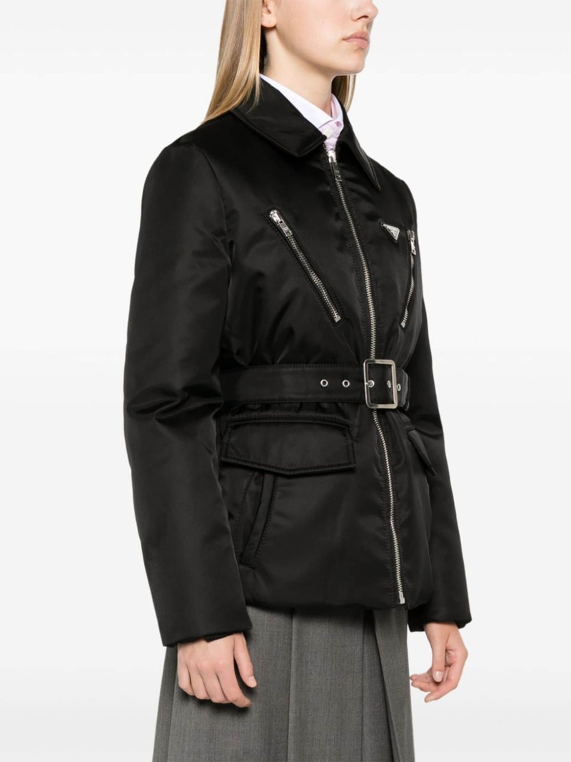 triangle-logo padded jacket 3