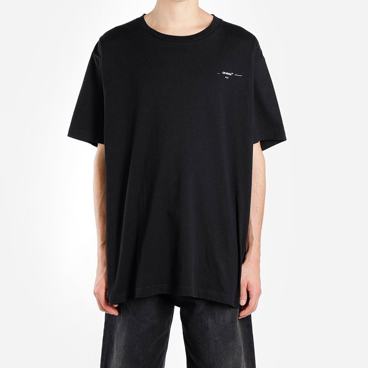 Off-White Painting Arrows Cotton Short Sleeve OMAA038G20JER0061088 - 4
