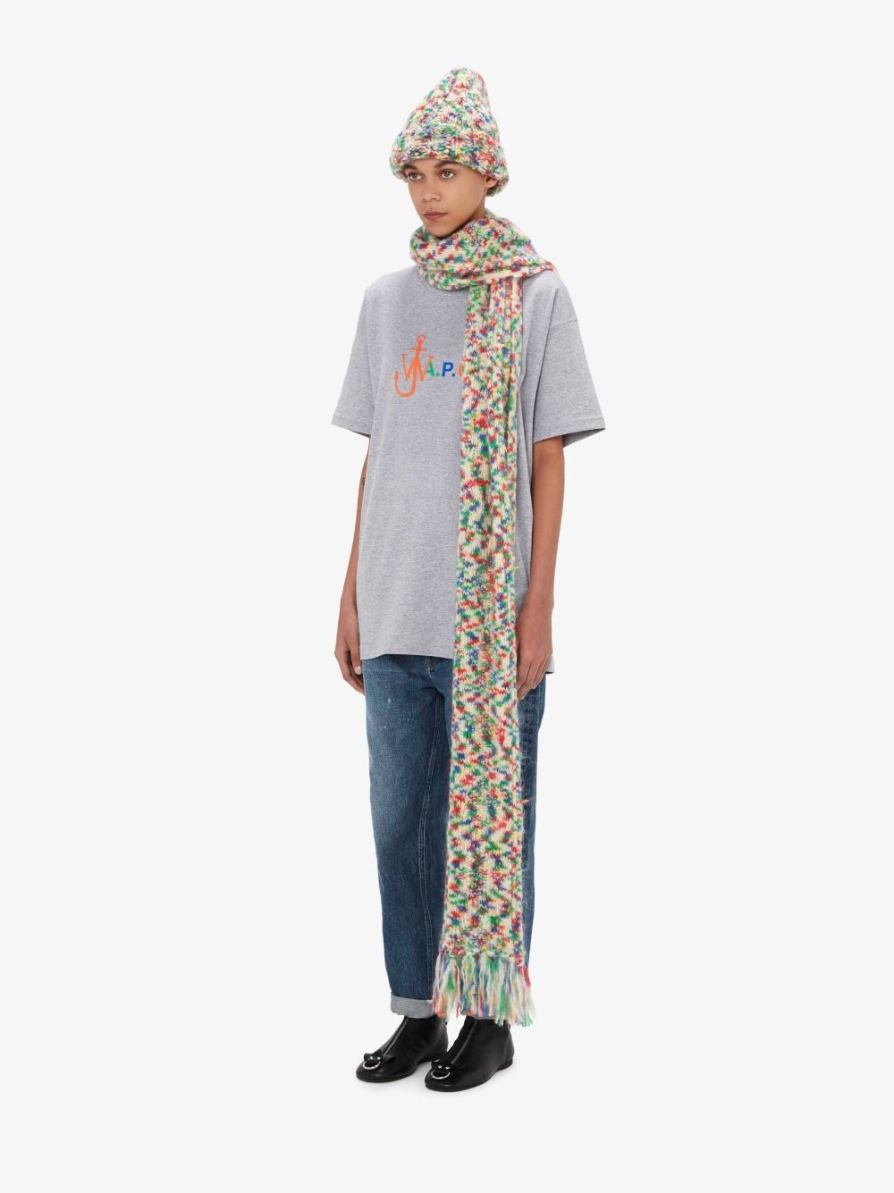 A.P.C. X JW ANDERSON - ANCHOR TEE - CLASSIC FIT T-SHIRT - 5