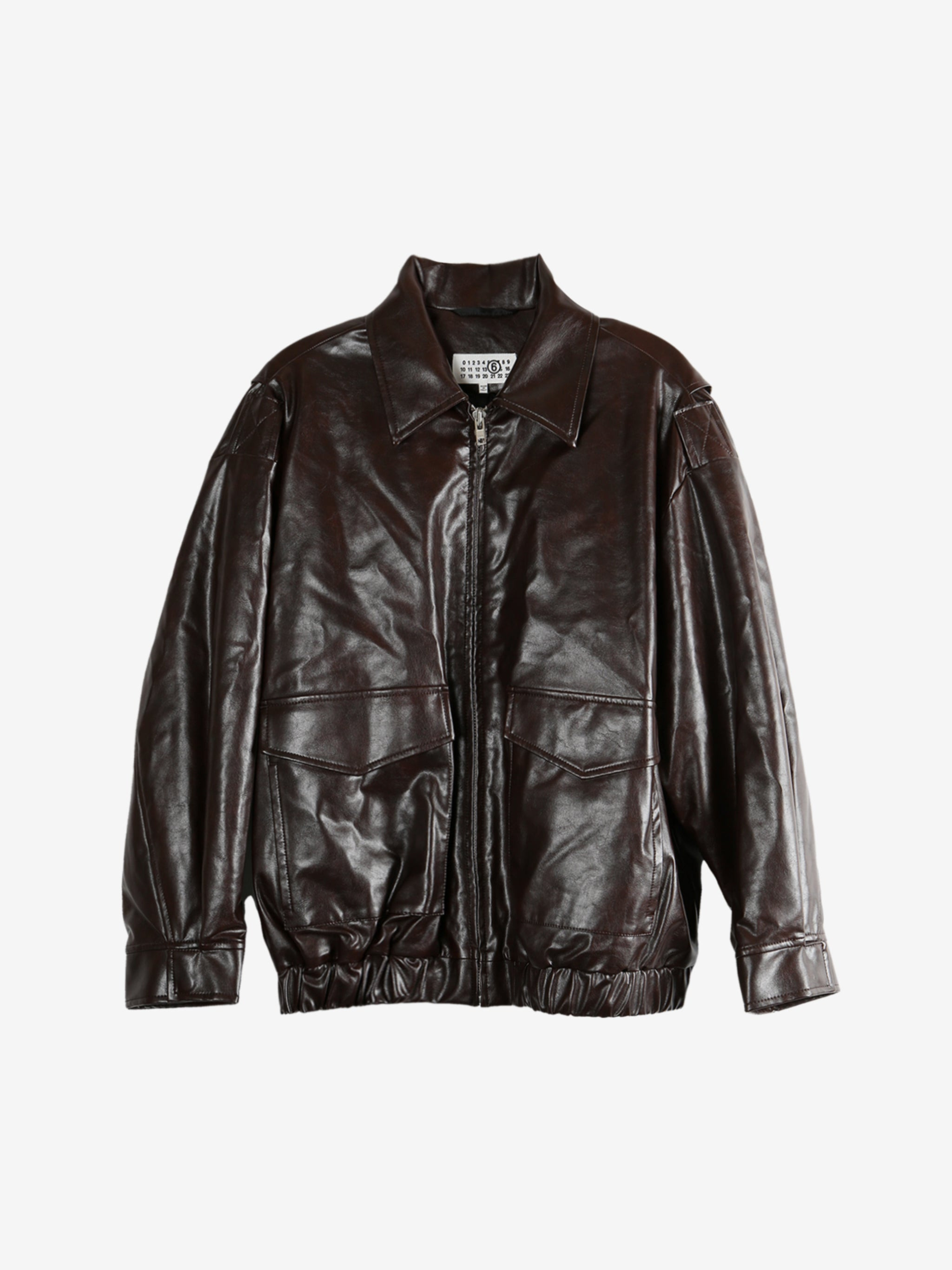 MM6 Maison Margiela - Women Faux Leather Jacket - 4