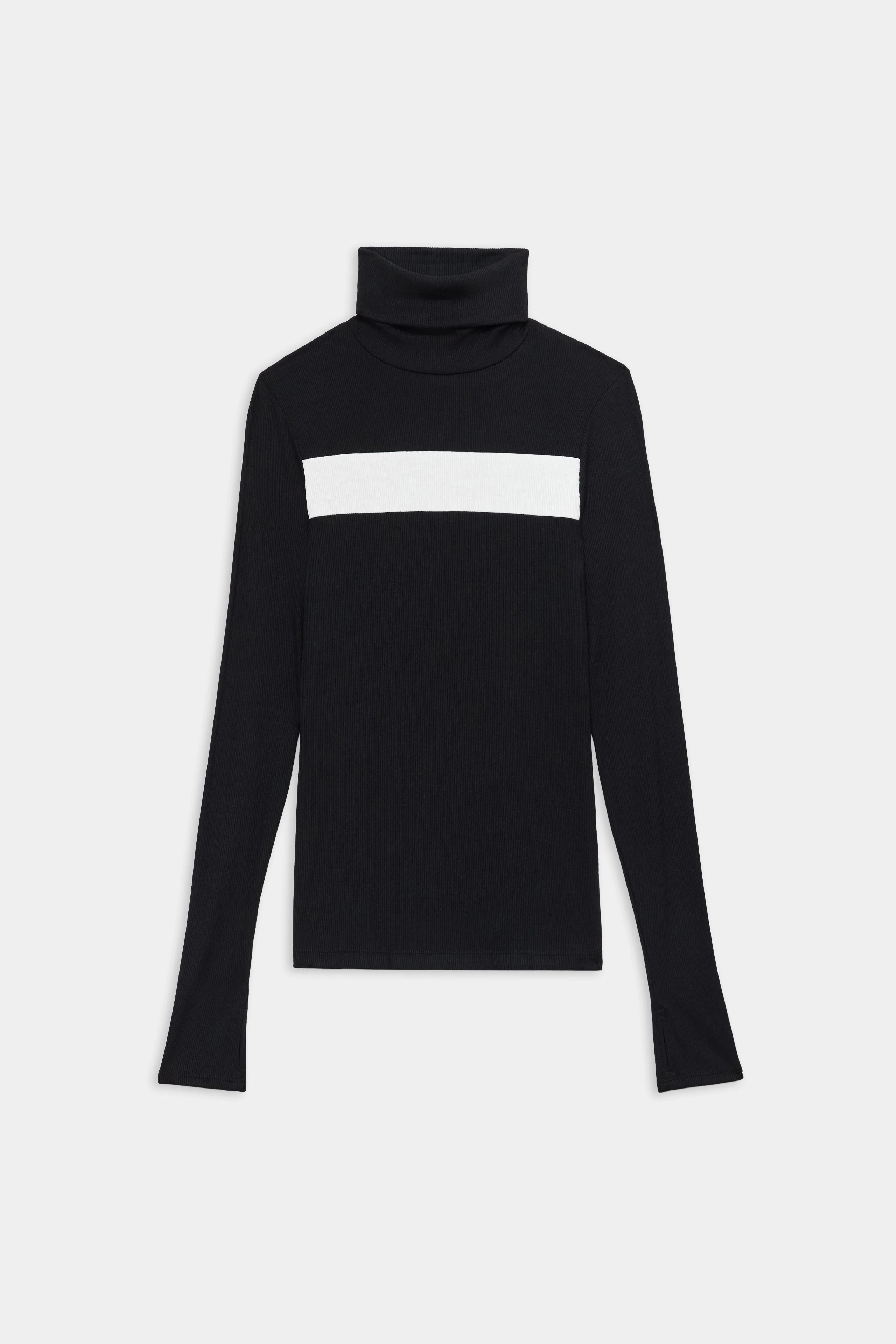 Lennon Rib Turtleneck - 1