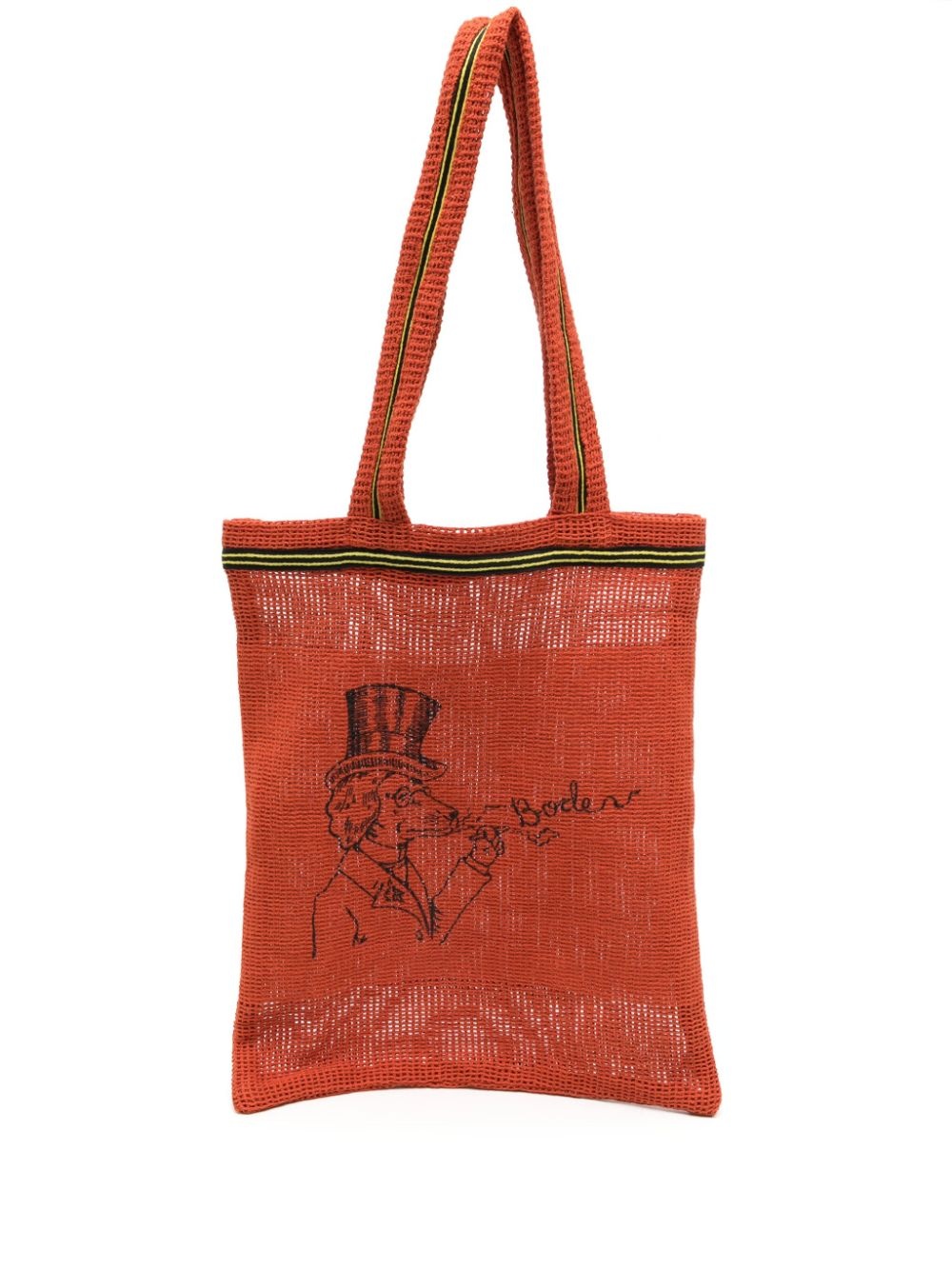 netting tote bag - 1