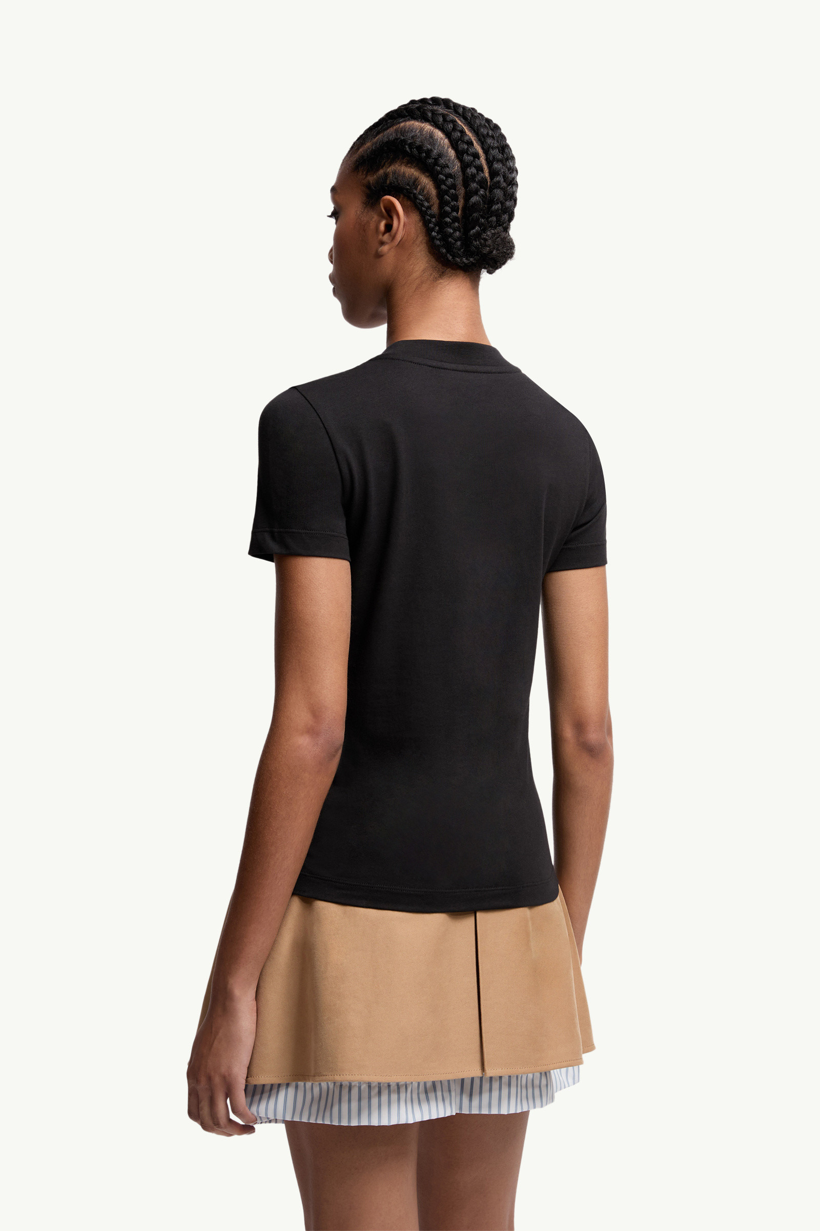 Crystal Logo Cotton T-Shirt - 5