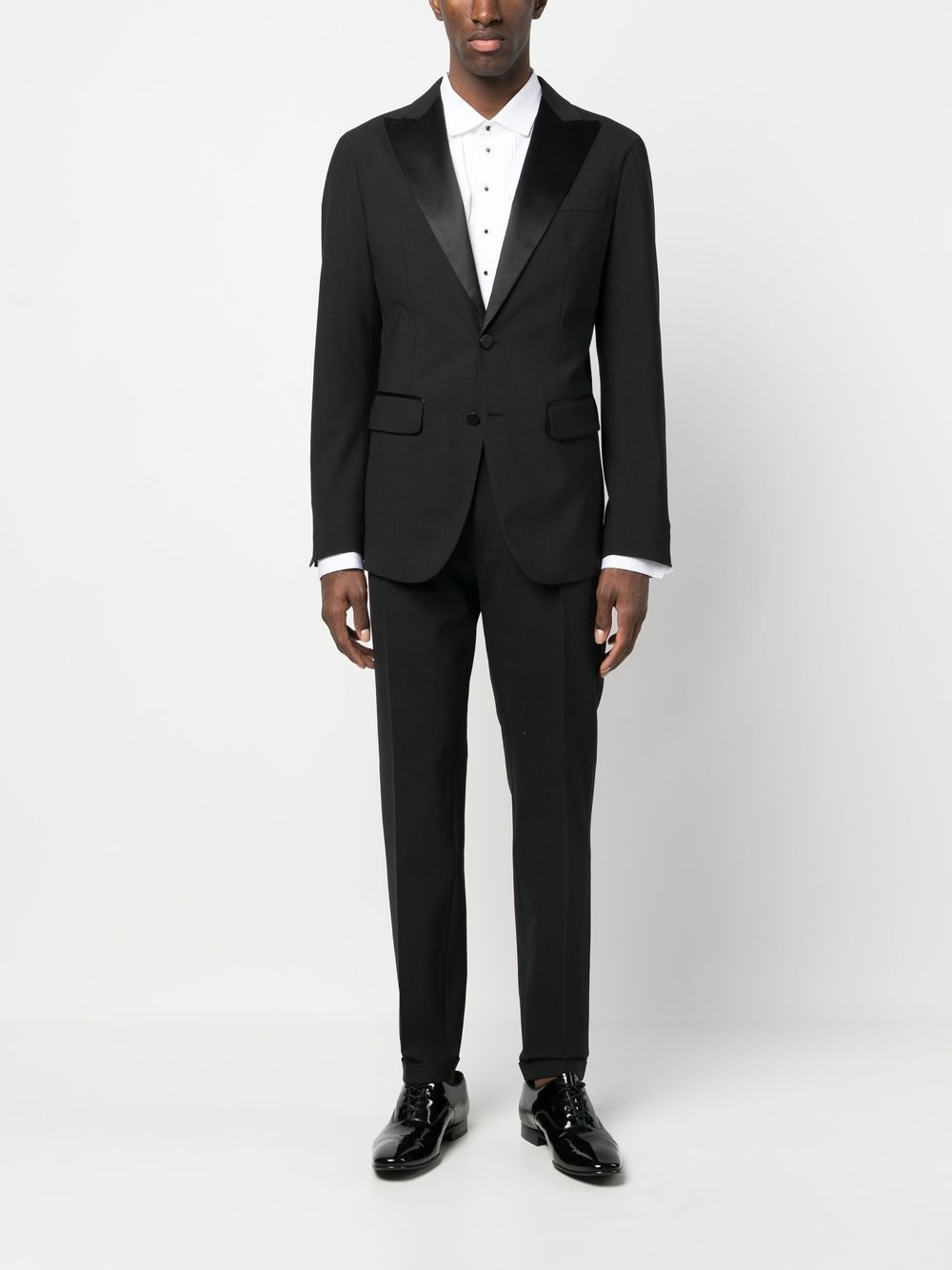 tailored single-breasted suit - 2