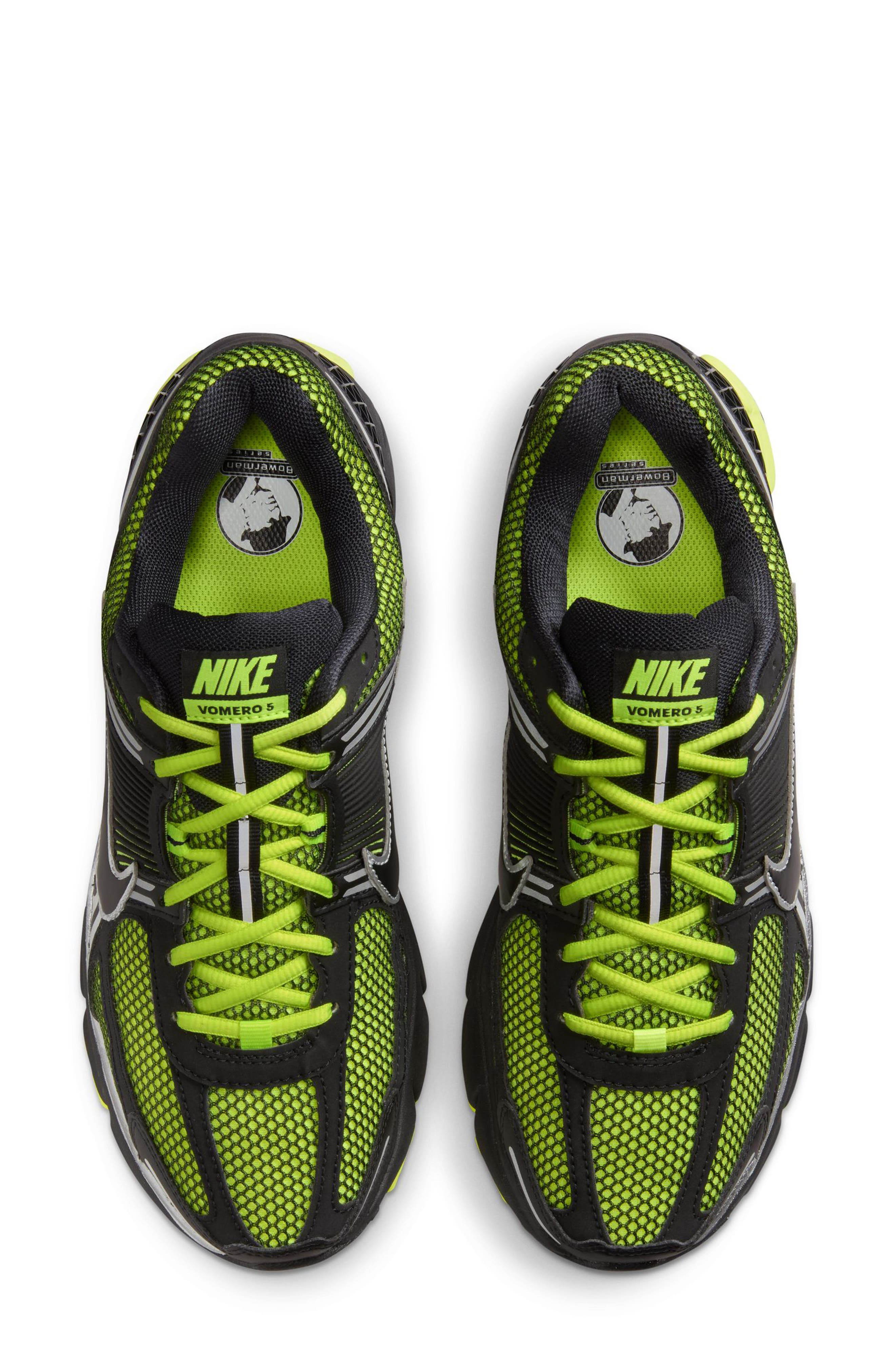 Nike Zoom Vomero 5 Sneaker in Lemon Venom/Black-White at Nordstrom - 3